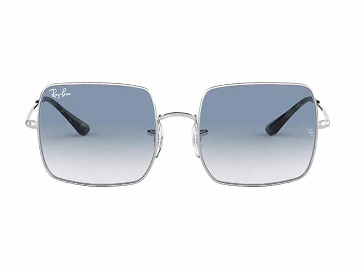 LENTES DE SOL RB1971 - GAFAS DE SOL CUADRADAS DE METAL PARA MUJER, MARCA RAY BAN - 1