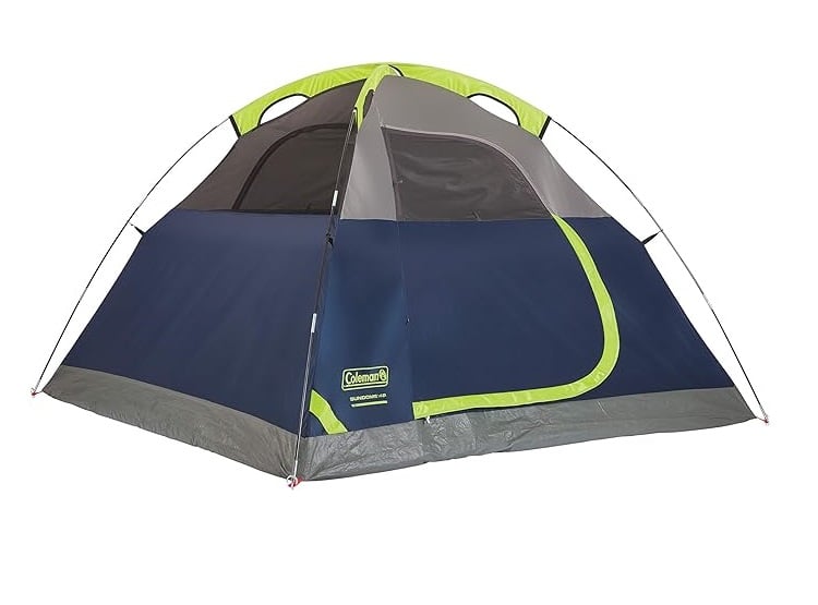 CARPA COLEMAN SUNDOME CAMPING TENT 4 PERSONAS - 2