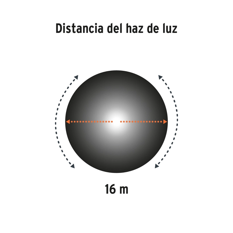 LINTERNA DE LED PARA CAMPAMENTO TIPO FAROL DE PILAS 3 D - 4