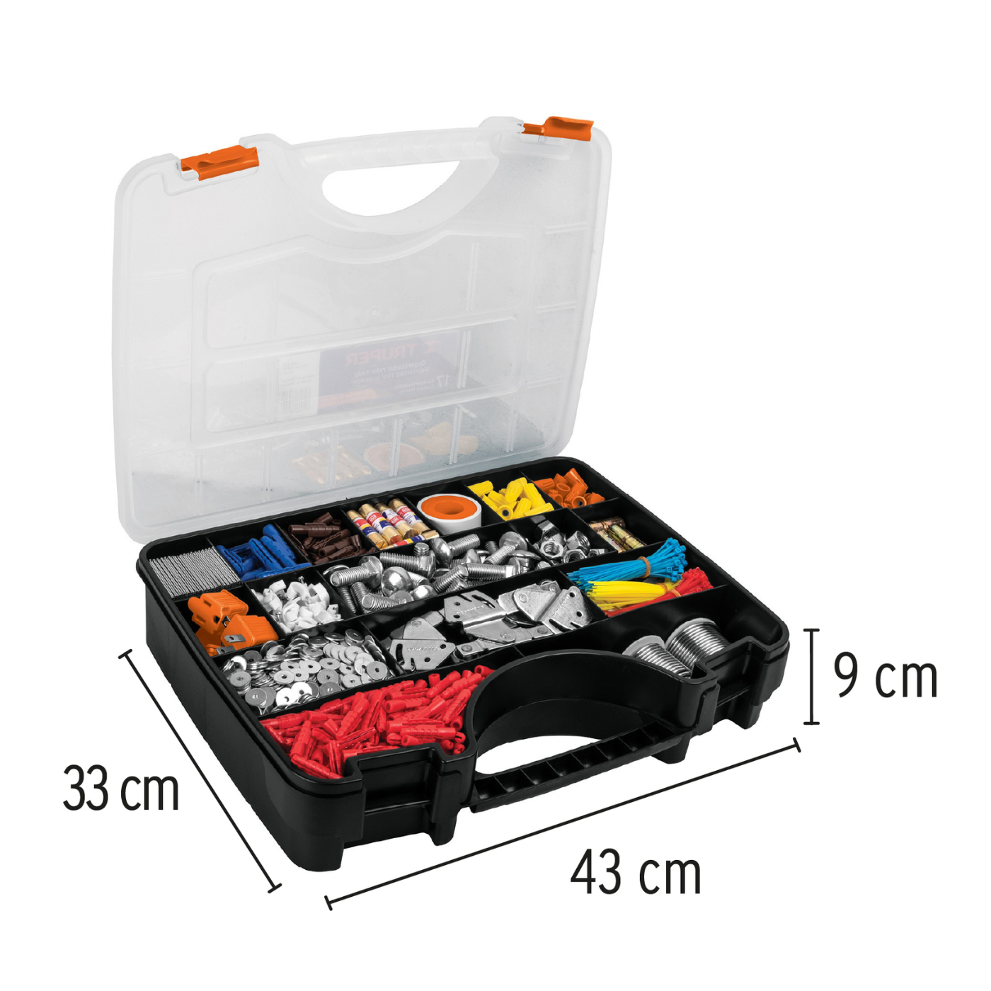 ORGANIZADOR 17' CON 17 COMPARTIMENTOS TRUPER 19939 - 2