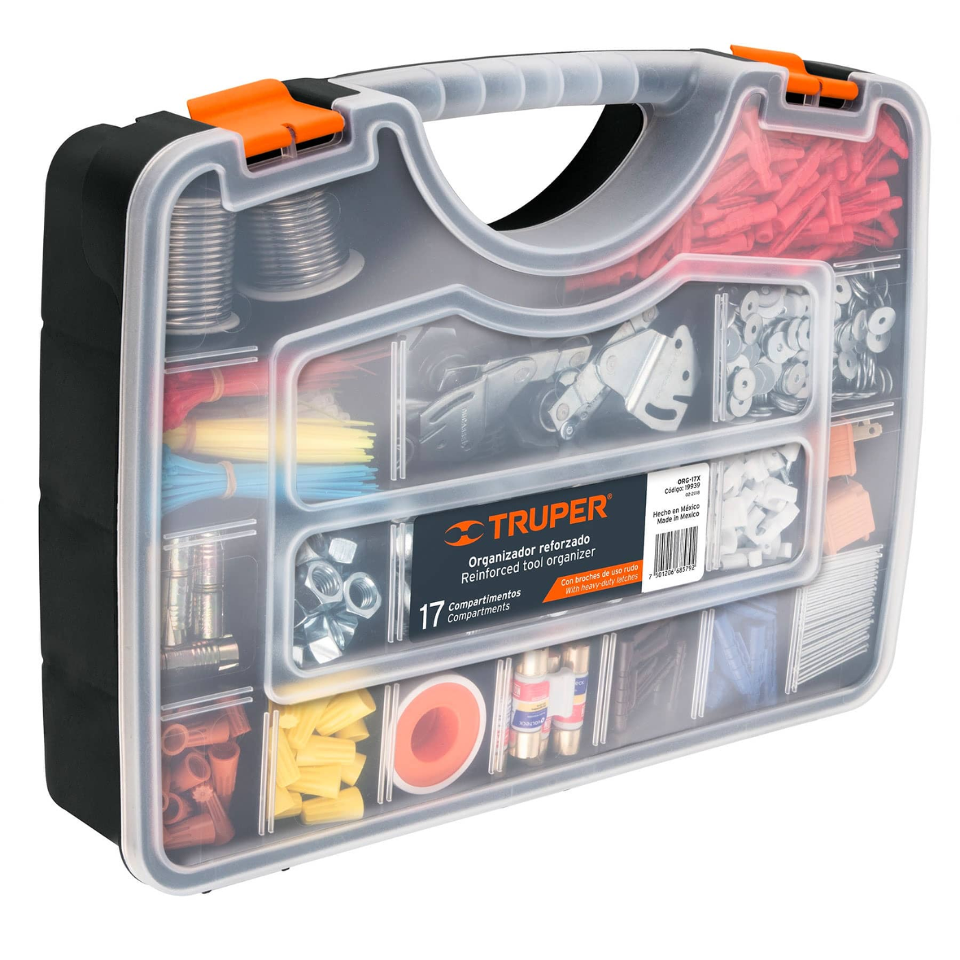 ORGANIZADOR 17' CON 17 COMPARTIMENTOS TRUPER 19939 - 4