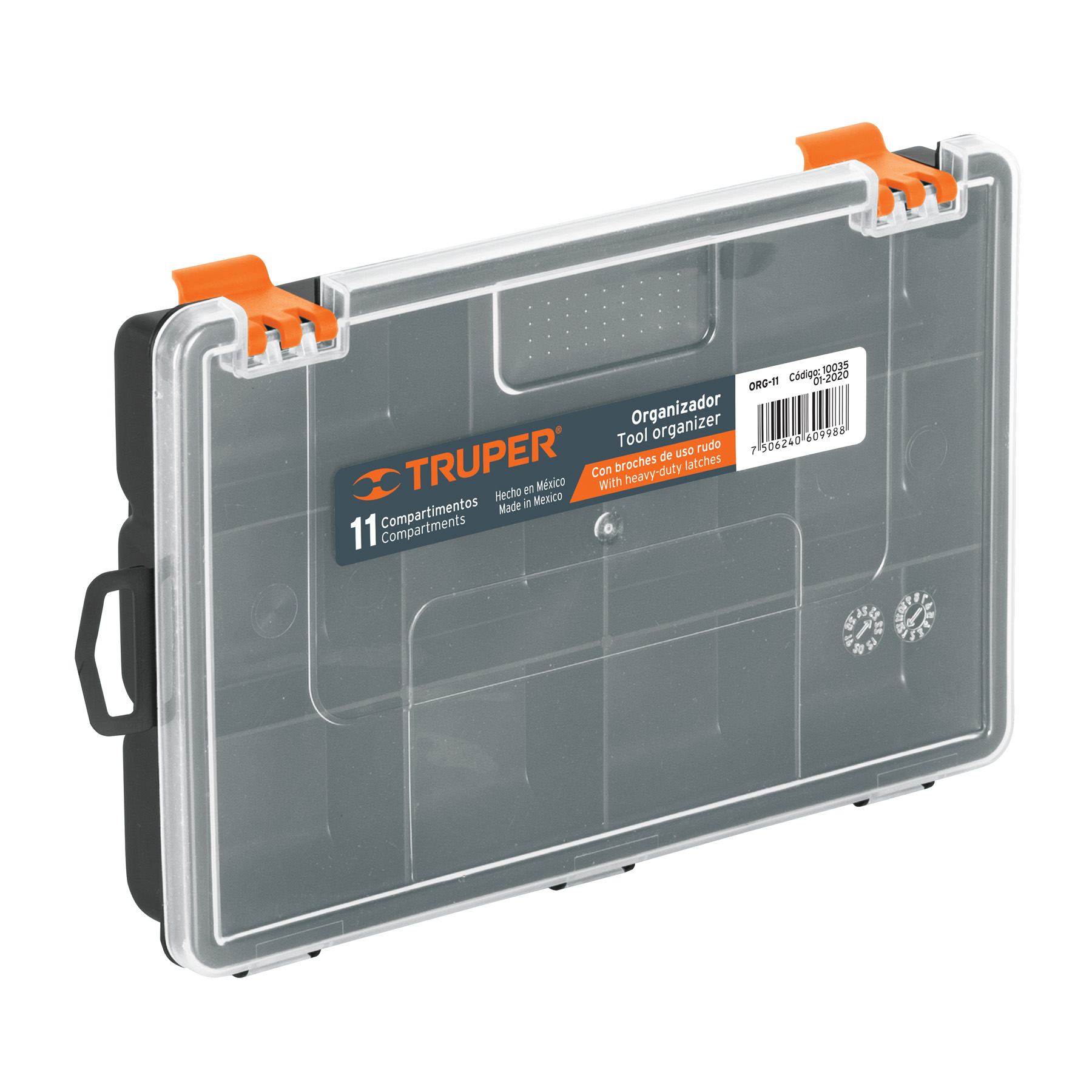 ORGANIZADOR 9' CON 11 COMPARTIMIENTOS TRUPER - 5