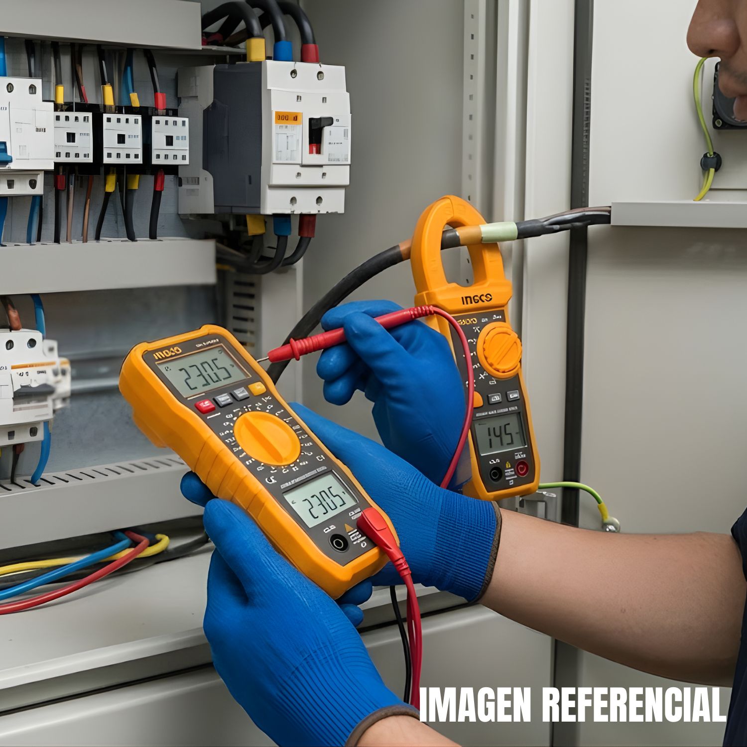 KIT DE 3 HERRAMIENTAS PARA PRUEBAS ELÉCTRICAS INGCO DM3028 - 2