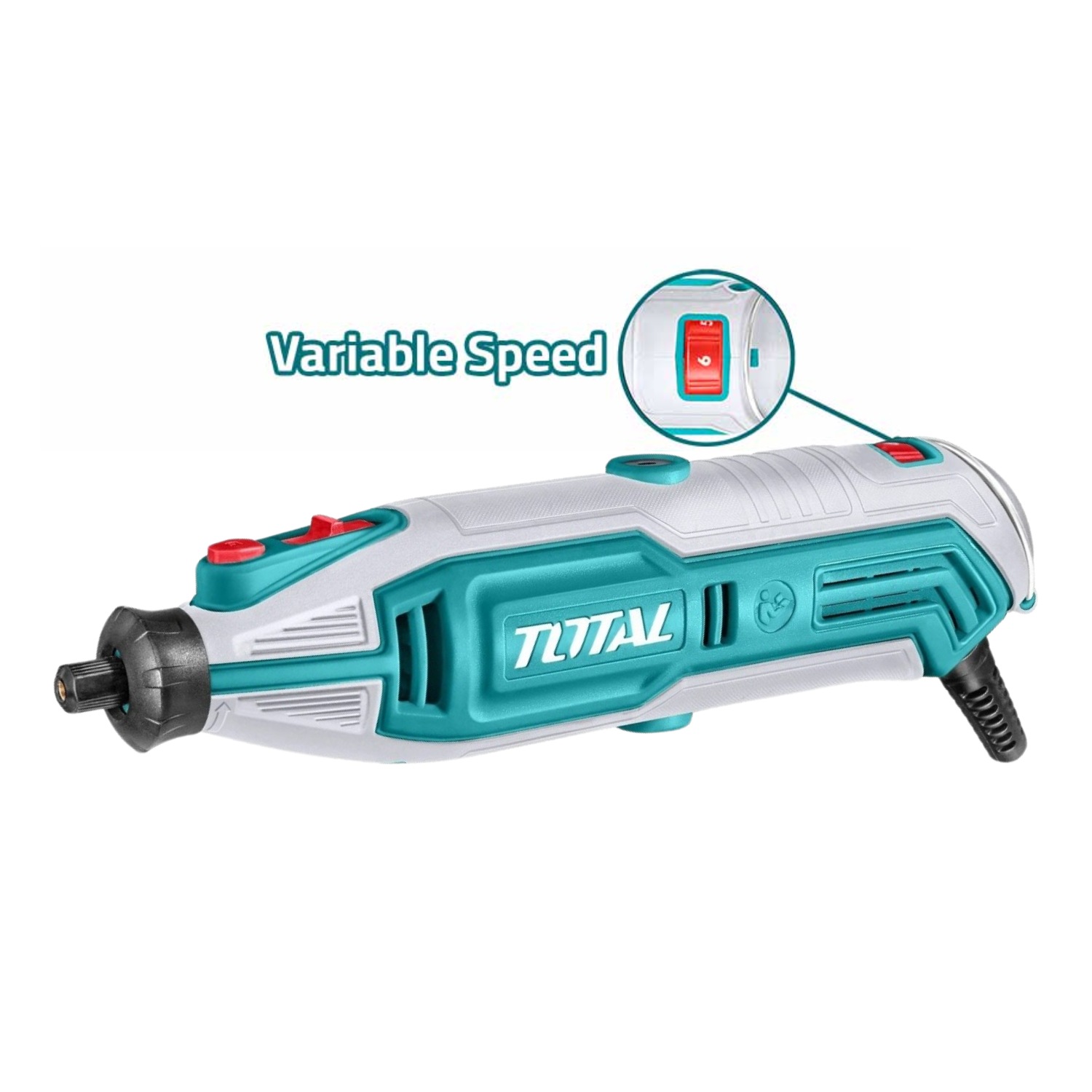 MINI GRINDER RECTIFICADOR 130W + 252 ACCESORIOS TOTAL - 3