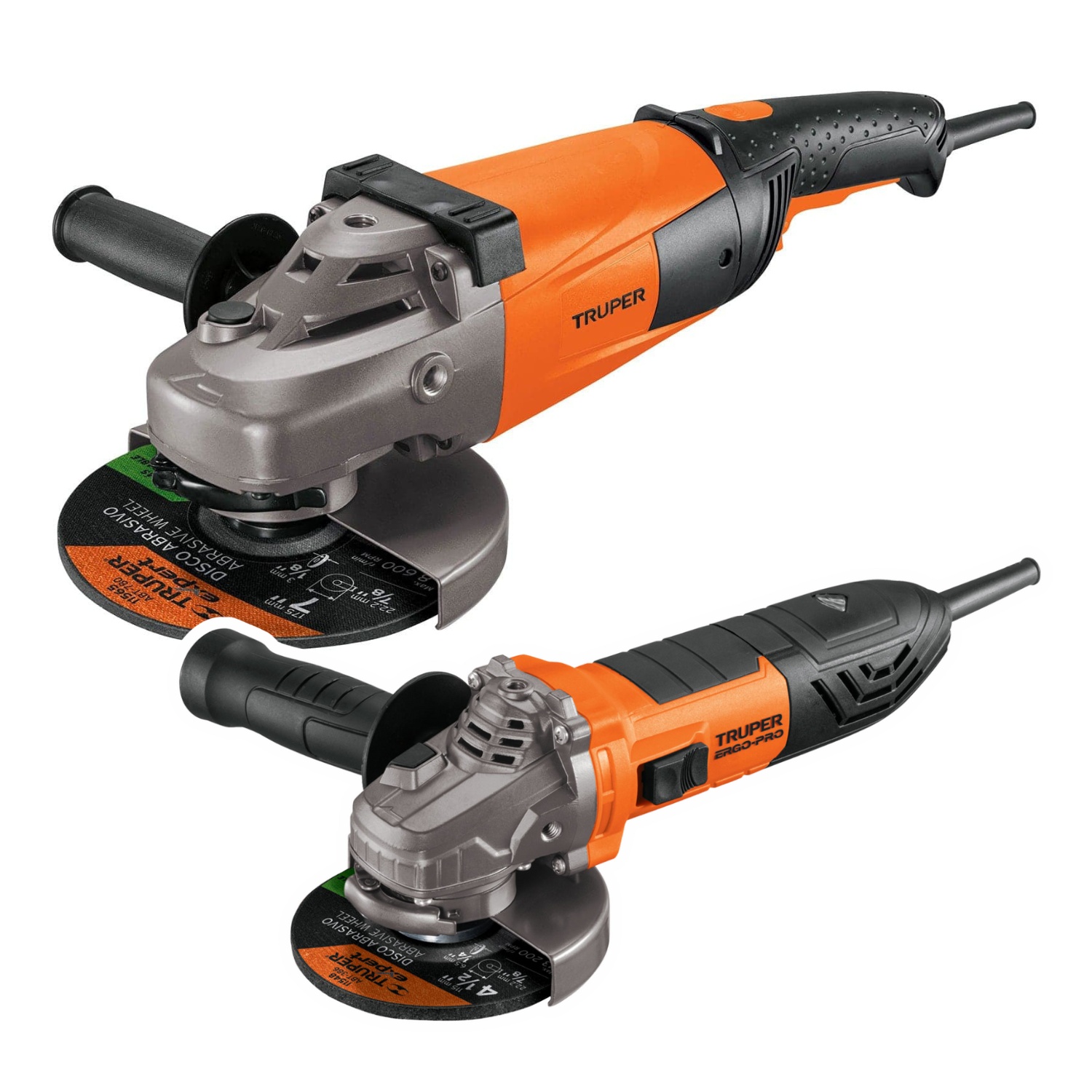 COMBO AMOLADORA 7' 2100W + AMOLADORA 4½' 850W TRUPER - 1