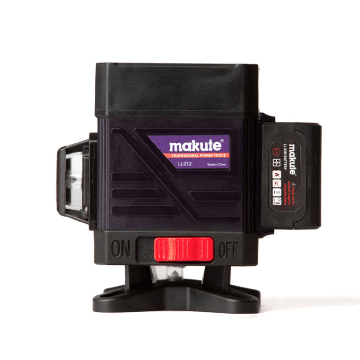 NIVEL LASER 12 LINEAS CON TRIPODE Y MALETIN MAKUTE - 5