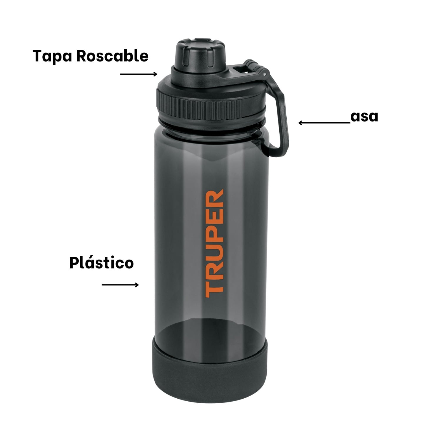 TOMATODO DE PLÁSTICO DE 740 ML TRUPER - 2