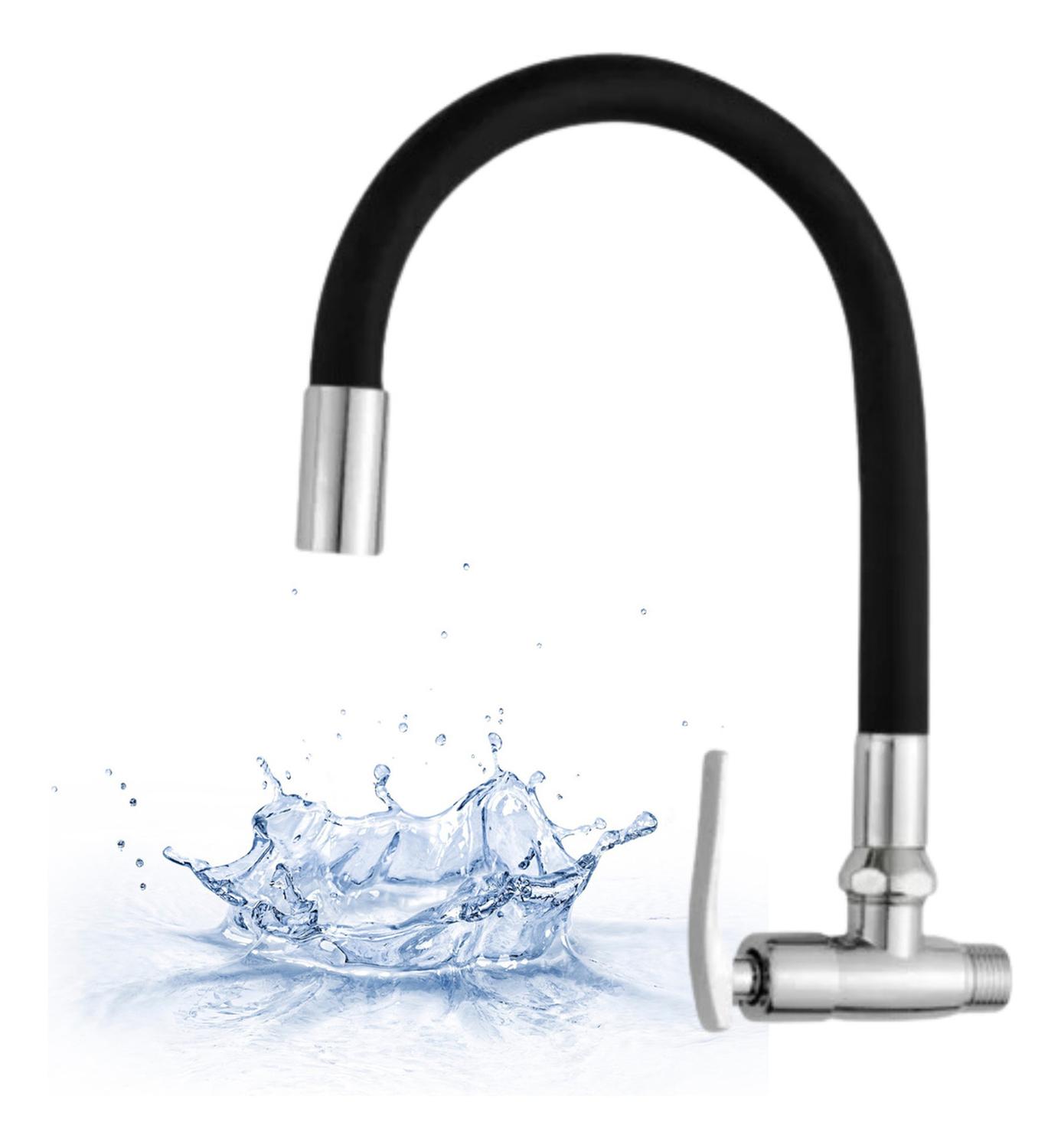 CAÑO DE LAVADERO FLEXIBLE PARA PARED CYA NEGRO GRIS BLANCO - 2