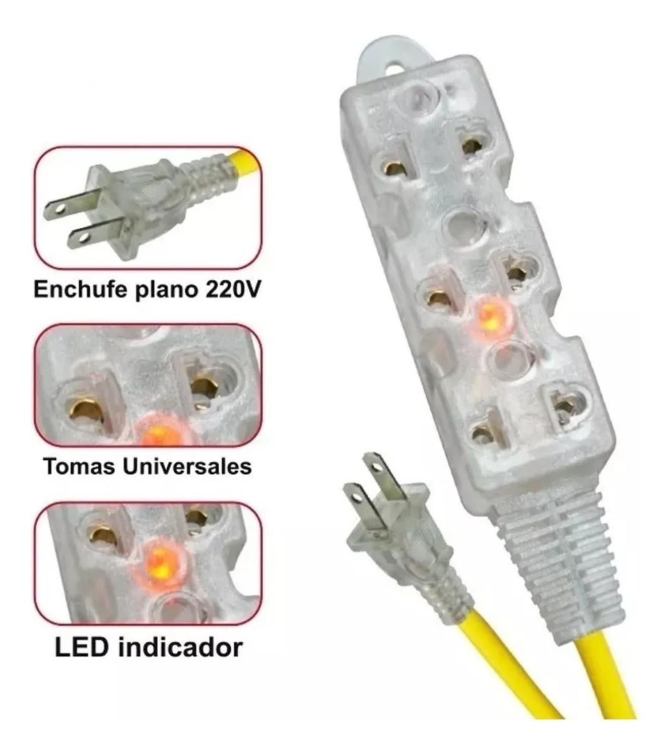 EXTENSION ELECTRICA VULCANIZADO 20 METROS HOME LIGHT - 5