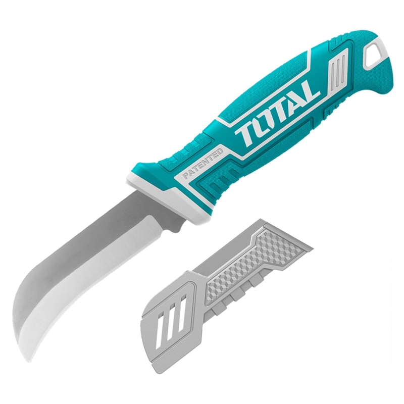 CUCHILLA PELACABLE CURVA 200MM ERGONOMICO TOTAL - 1