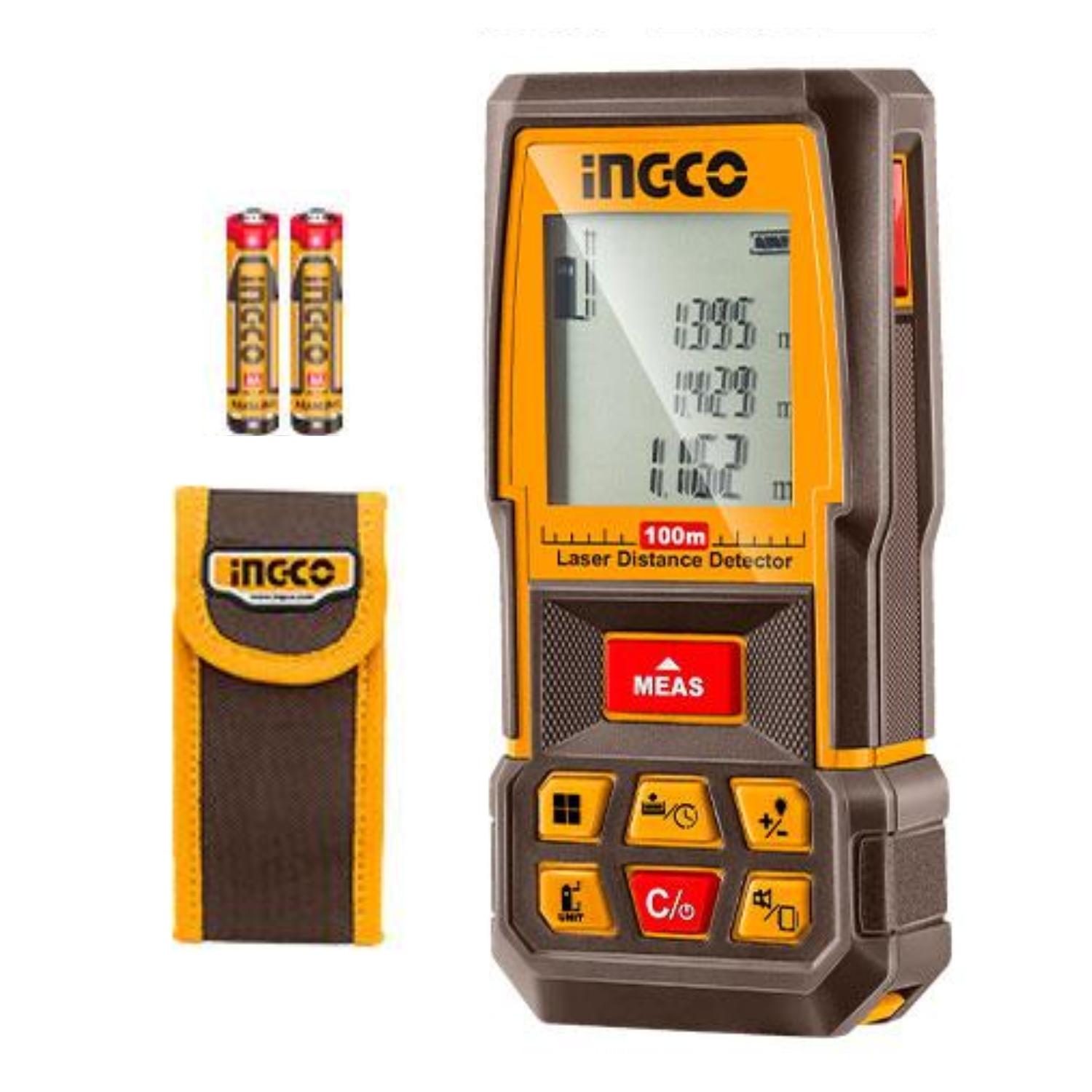 MEDIDOR LASER DE DISTANCIA 100 METROS INGCO - 1