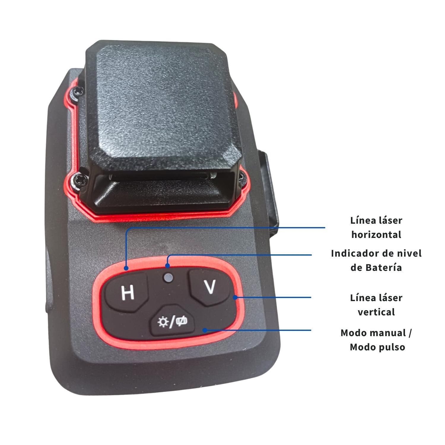 NIVEL LASER 16 LÍNEAS + TRÍPODE RANKOR - 6