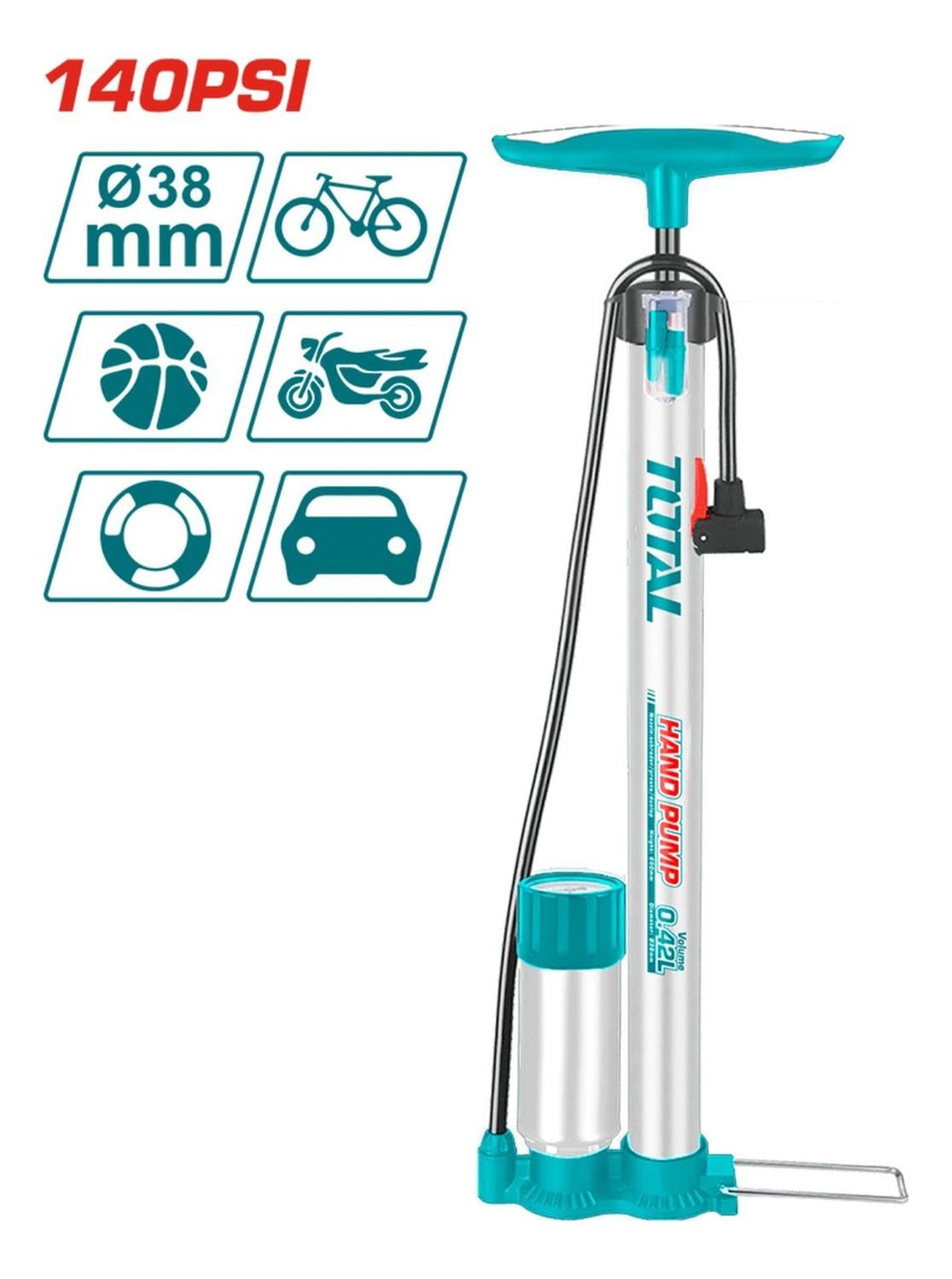 INFLADOR PORTÁTIL 140PSI TOTAL TMPP3811 - 2