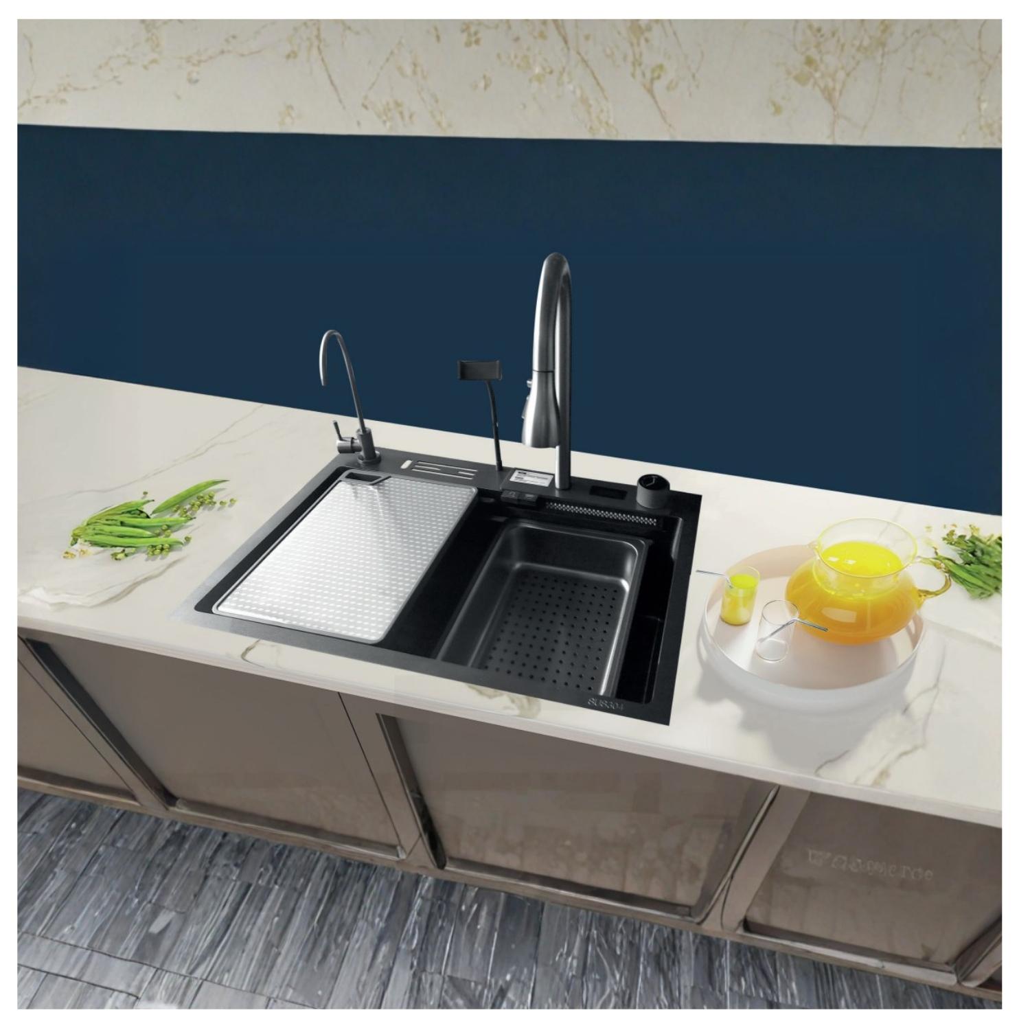 LAVADERO DE COCINA MULTIFUNCIONAL SMART BARRANCO-6845 FRATELLI - 2