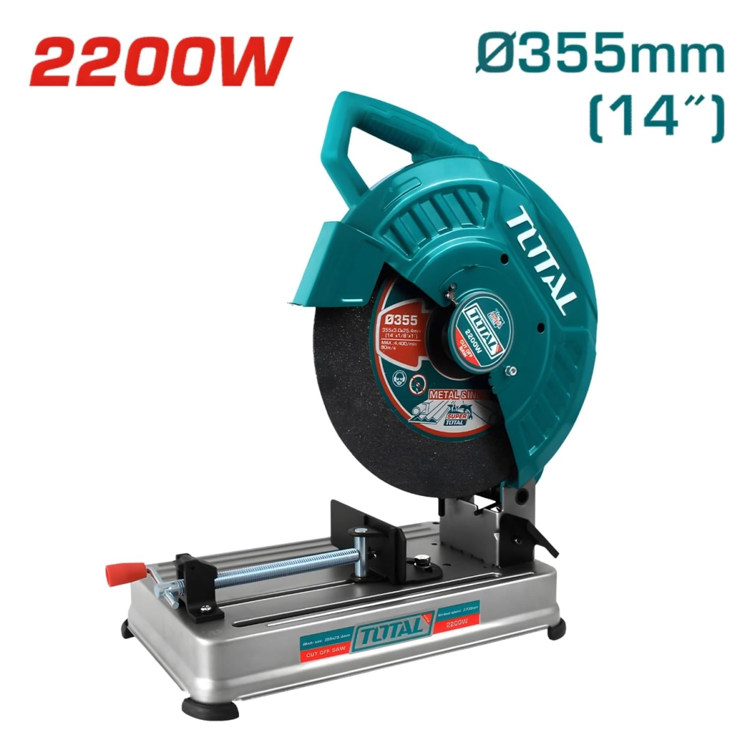 TRONZADORA 2200W 14'' INDUSTRIAL TOTAL - 4