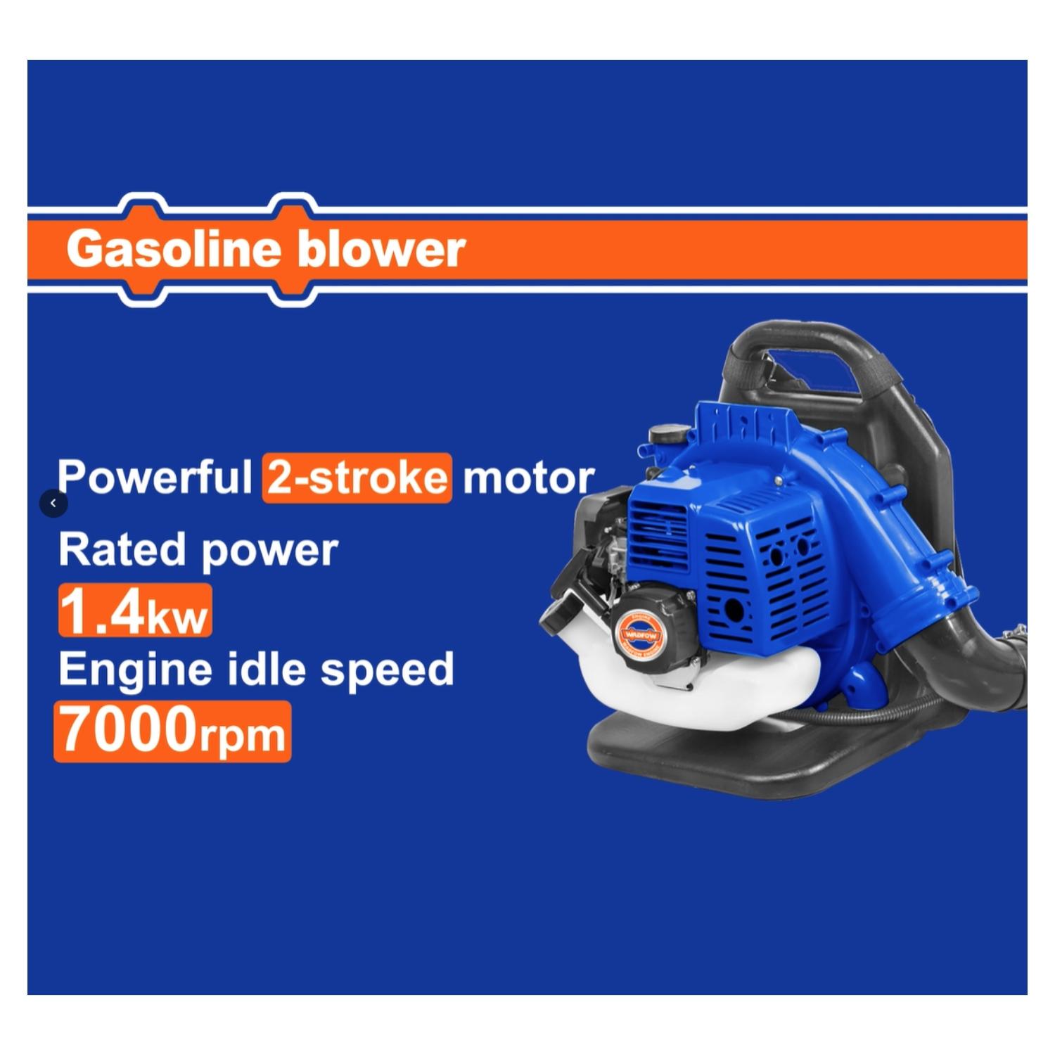 SOPLADORA DE AIRE A GASOLINA 52CC WADFOW - 4