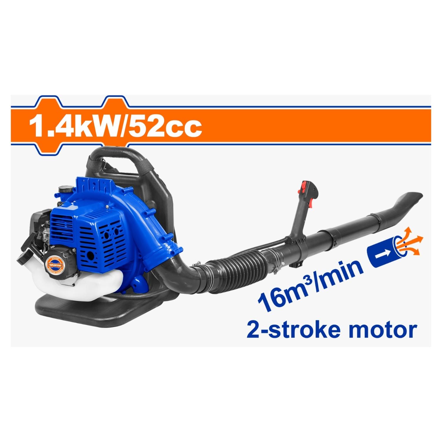 SOPLADORA DE AIRE A GASOLINA 52CC WADFOW - 5