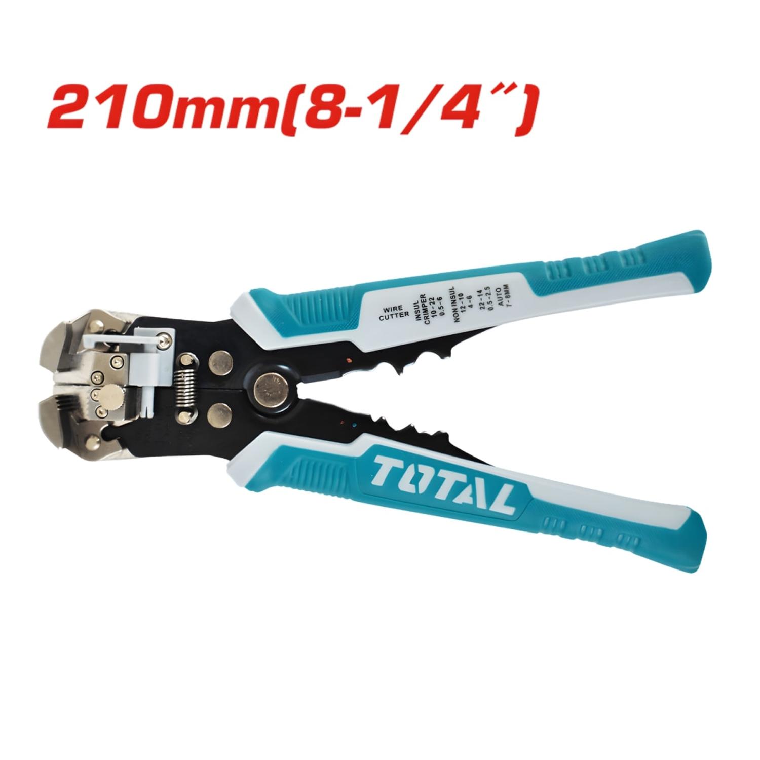 ALICATE PELACABLE AUTOMATICO 3 EN 1 TOTAL - 5