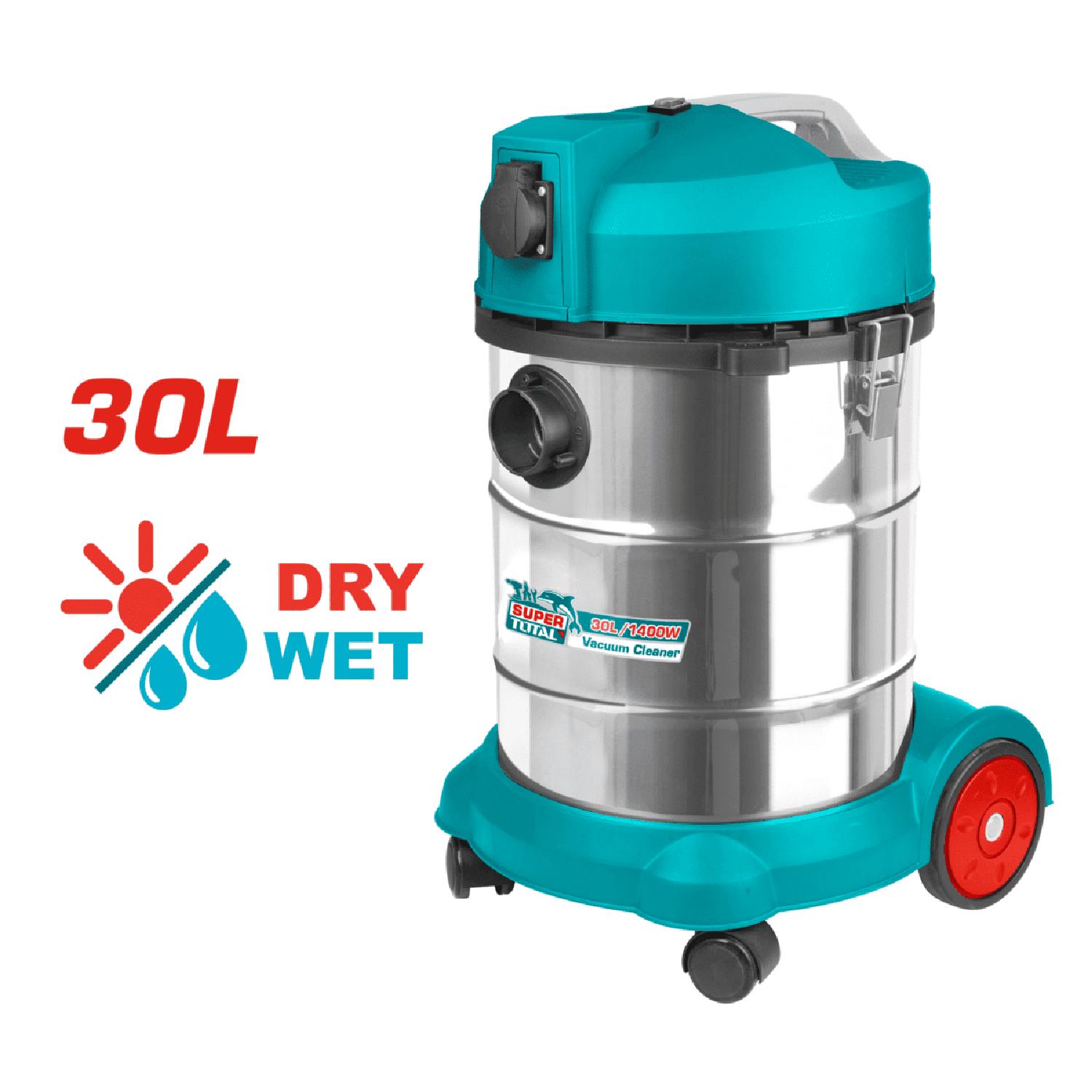 HIDROLAVADORA 2000W + ASPIRADORA 30 LITROS INDUSTRIAL TOTAL - 9