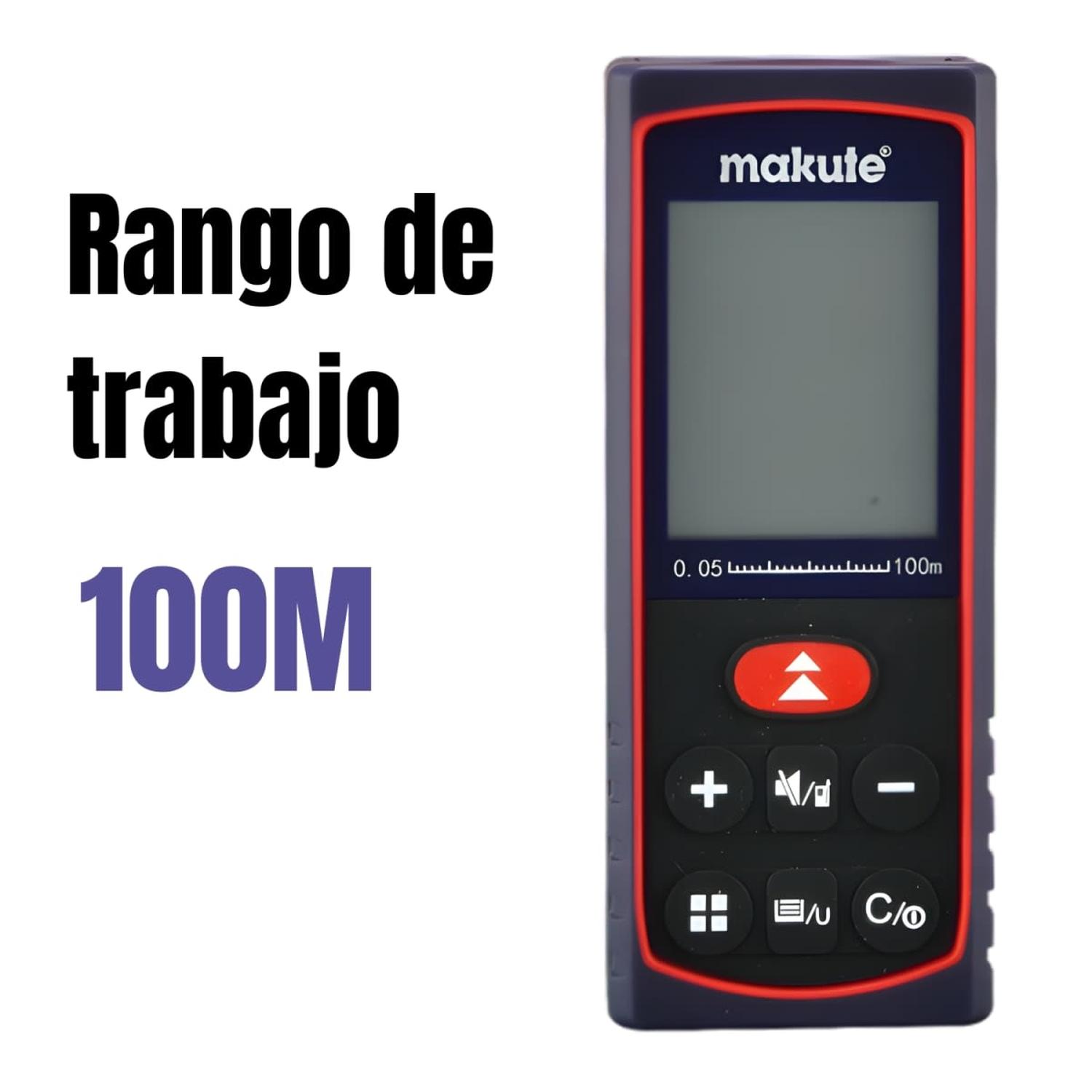 NIVEL LASER 12 LINEAS + MEDIDOR LASER 100M MAKUTE - 8