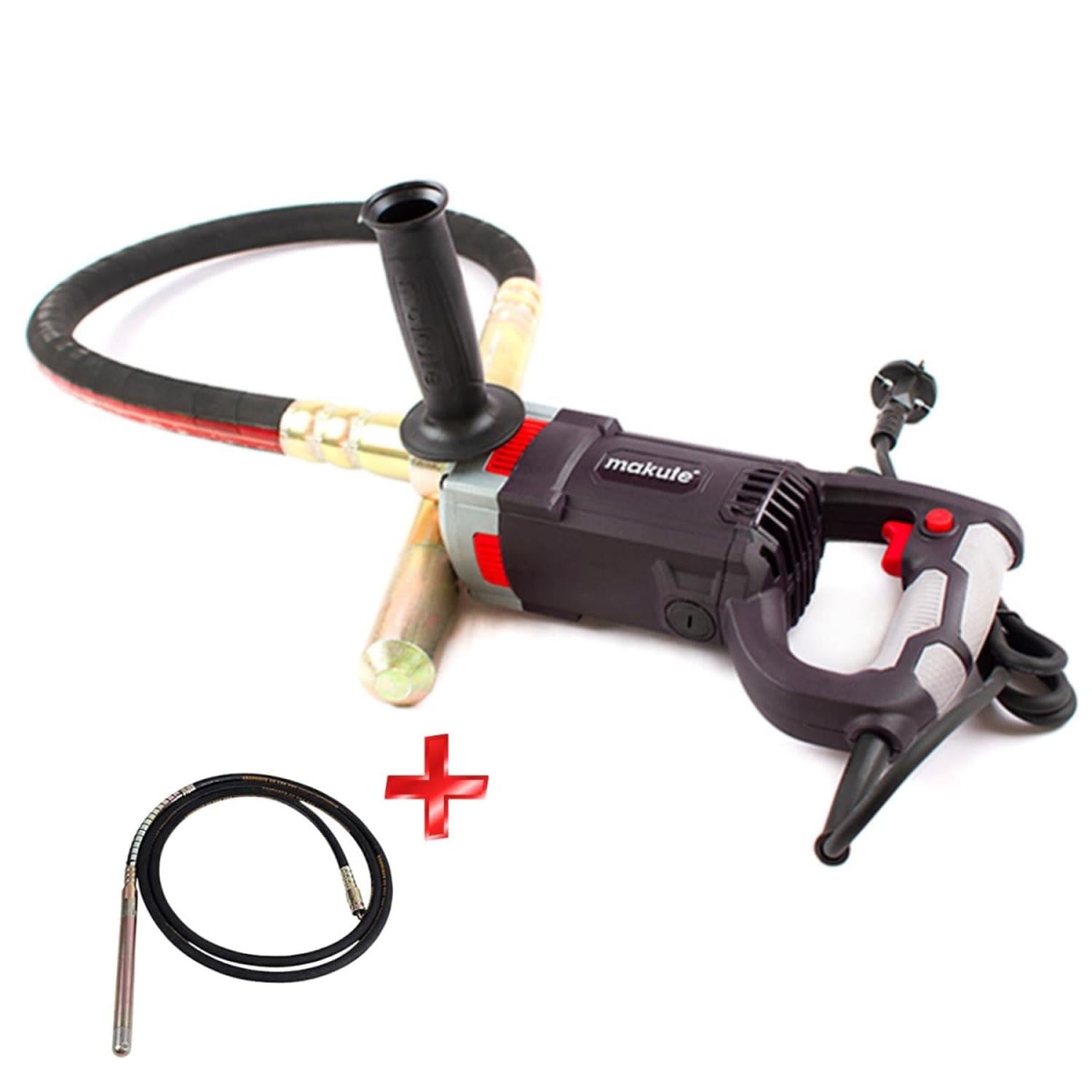 RANURADORA DE CONCRETO 2400W + VIBRADOR DE CONCRETO MAKUTE - 8