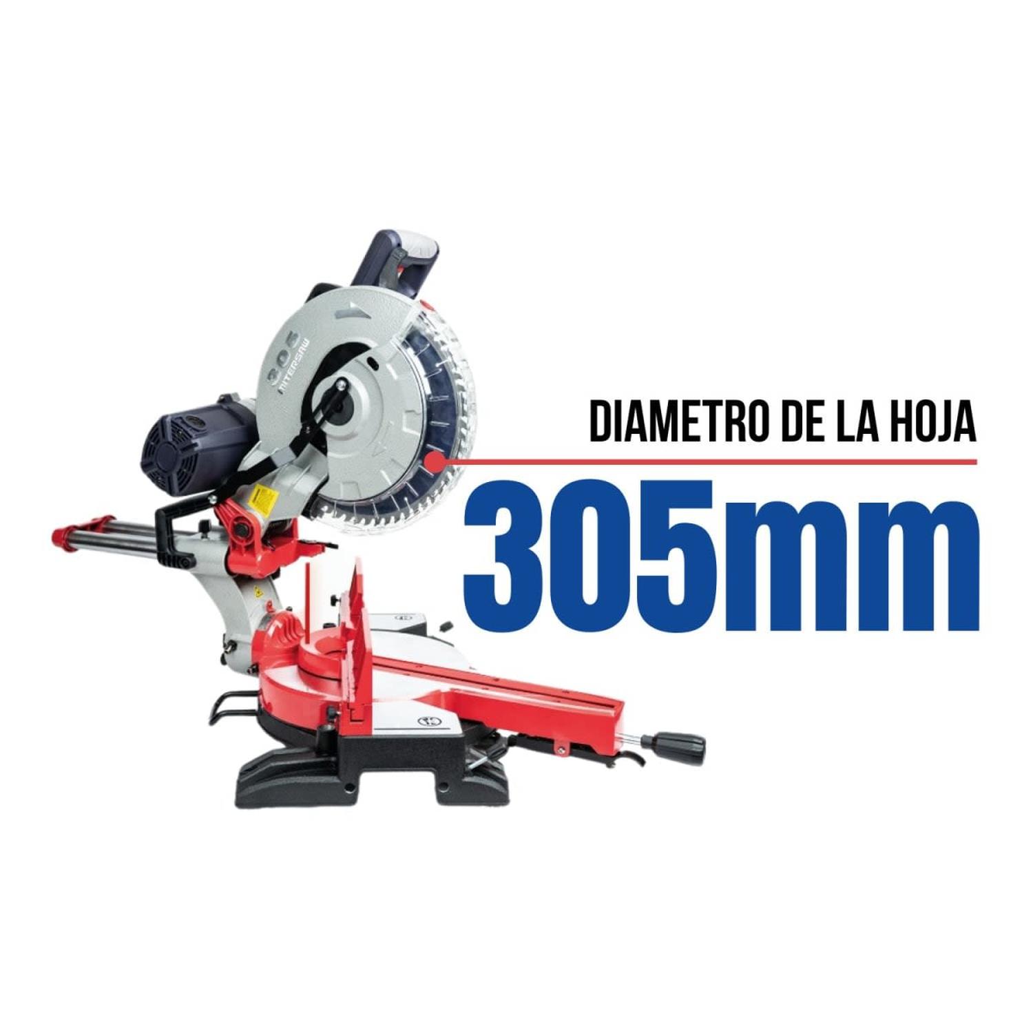 SIERRA INGLETADORA 2000W + SIERRA CALADORA + SOPLADORA Y ASPIRADORA MAKUTE - 5