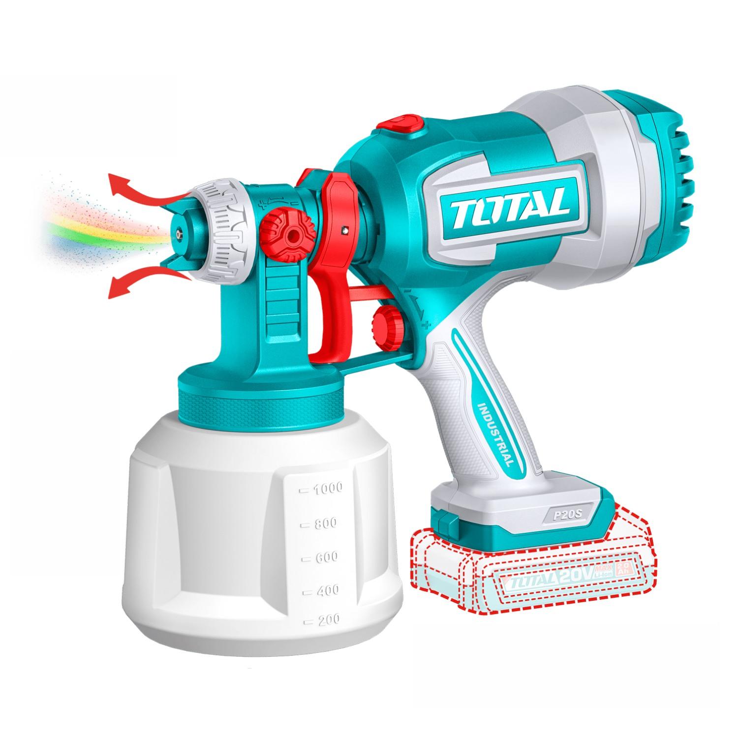TALADRO ATORNILLADOR 60NM + PISTOLA PARA PINTAR 20V TOTAL - 5