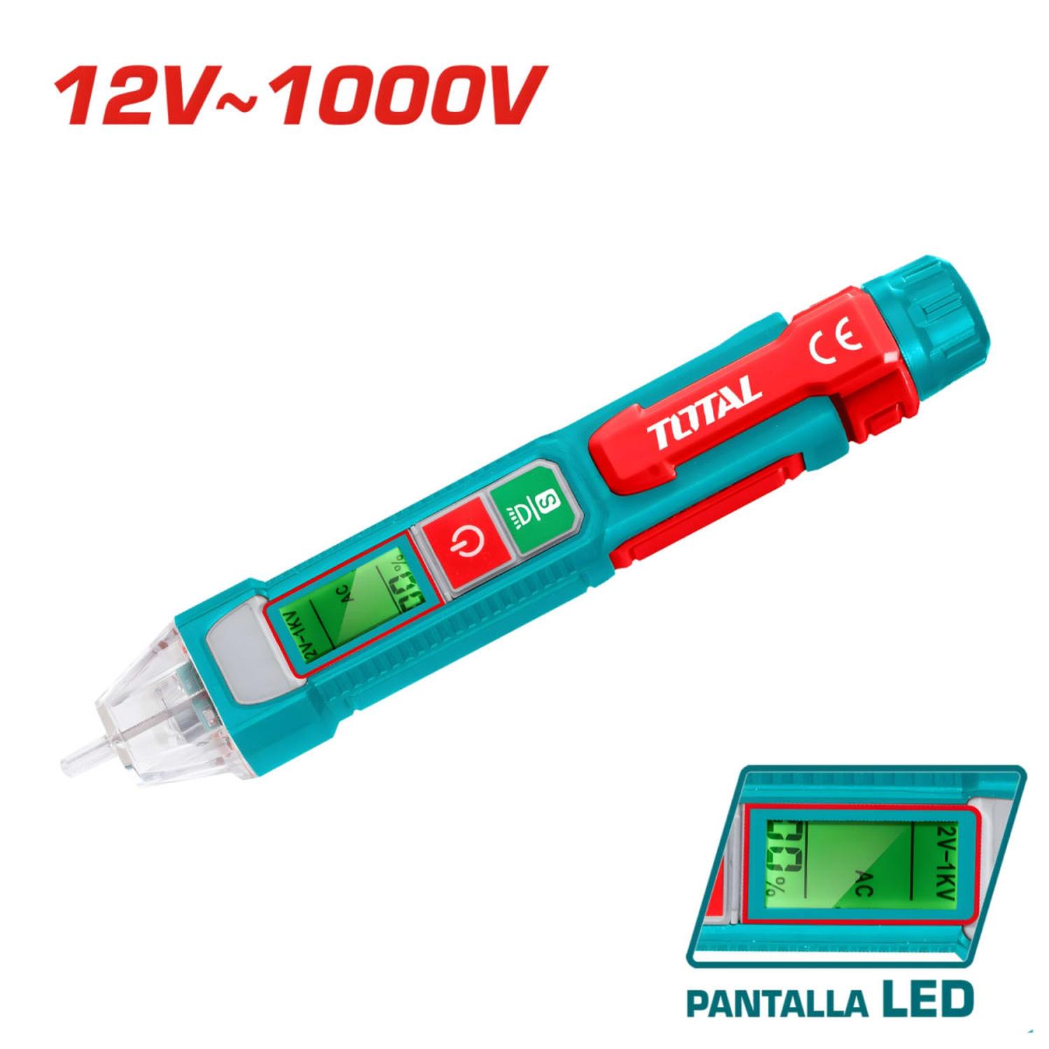 DETECTOR DE VOLTAJE AC LED ALTA 12V-100V TOTAL - 4