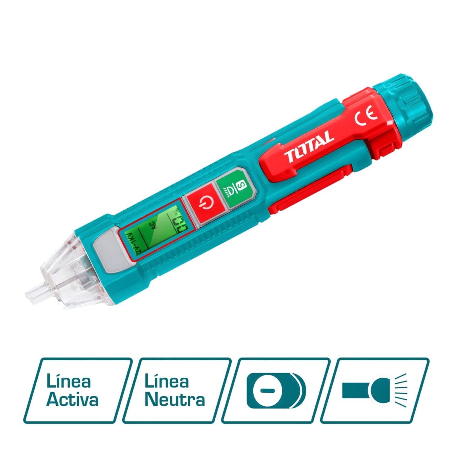 DETECTOR DE VOLTAJE AC LED ALTA 12V-100V TOTAL - 5