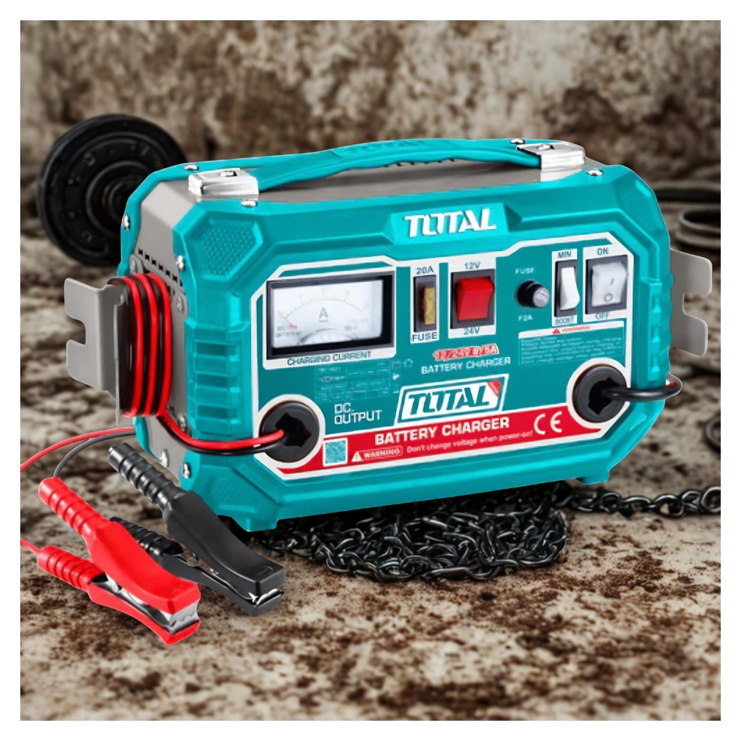 CARGADOR DE BATERIA 220V TOTAL - 4
