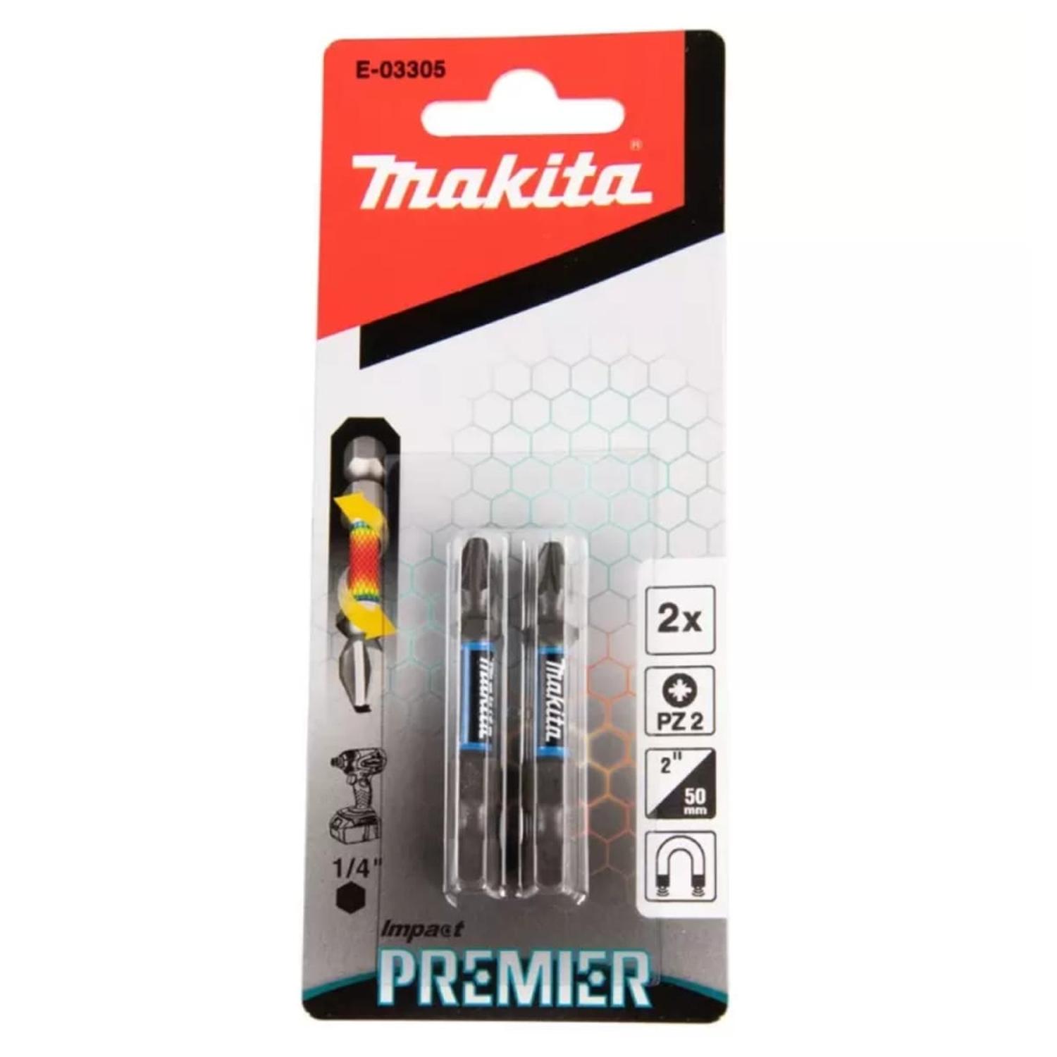 TALADRO PERCUTOR 18V + 2 BATERIAS 2AH + 50 PUNTAS PH2 MAKITA - 7