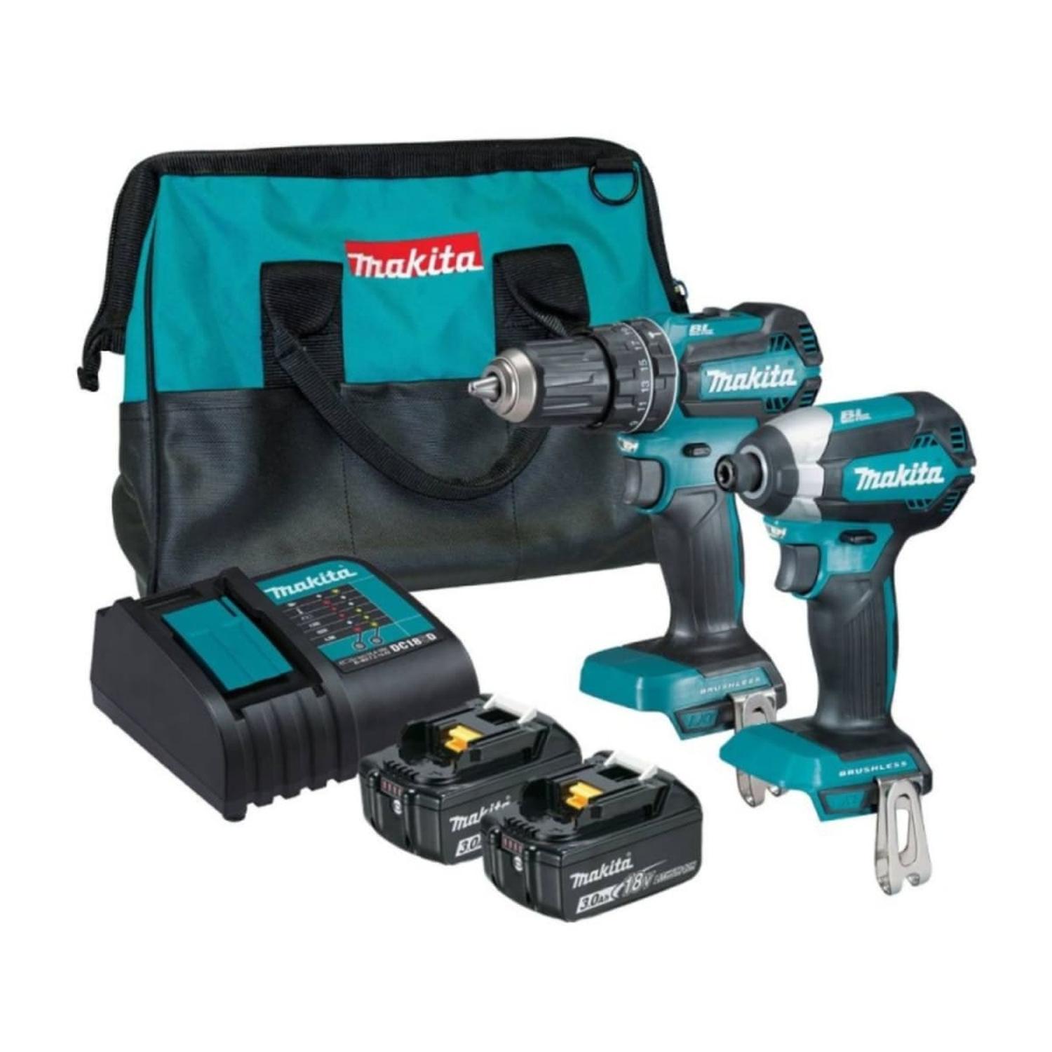 TALADRO + ATORNILLADOR DE IMPACTO + ASPIRADORA 18V MAKITA DLX2283S-DCL181FZW - 4