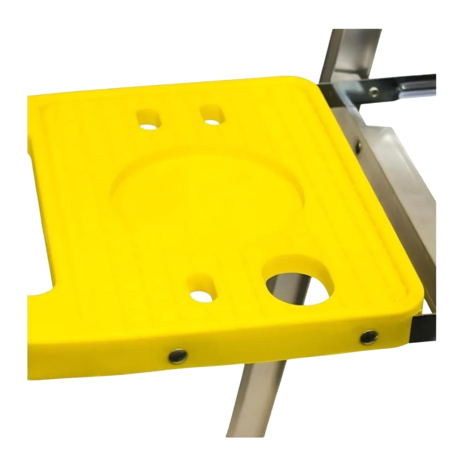 ESCALERA TIPO TIJERA DE ALUMINIO 4 PELDAÑOS STANLEY - 6