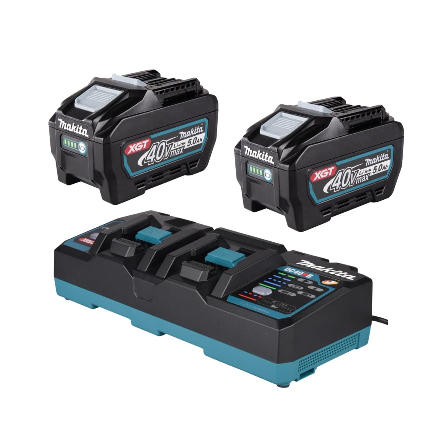 CORTACESPED 21' 40V XGT 70L + 2 BATERIAS 5AH MAKITA - 6