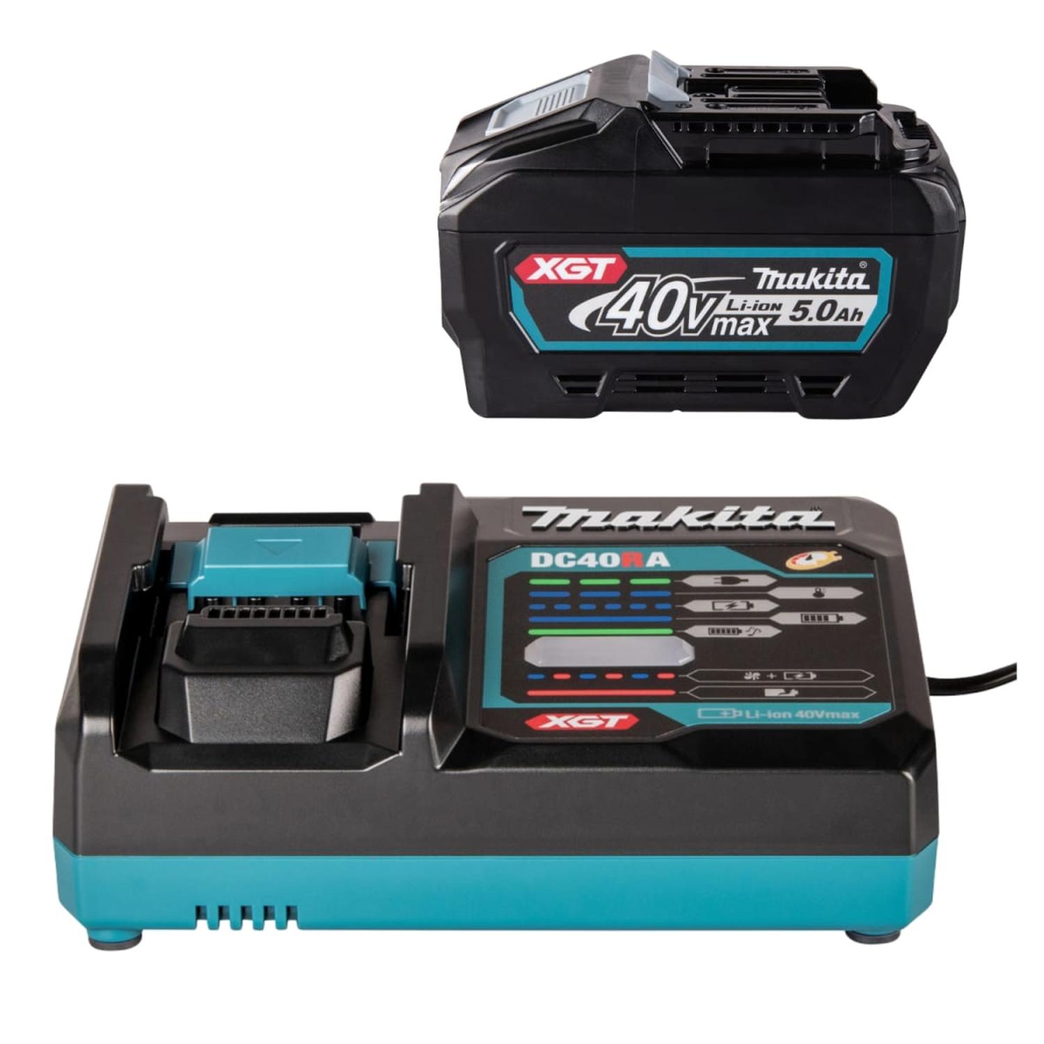 CORTACESPED 17' 40V XGT 50L + BATERIA 5AH MAKITA - 7
