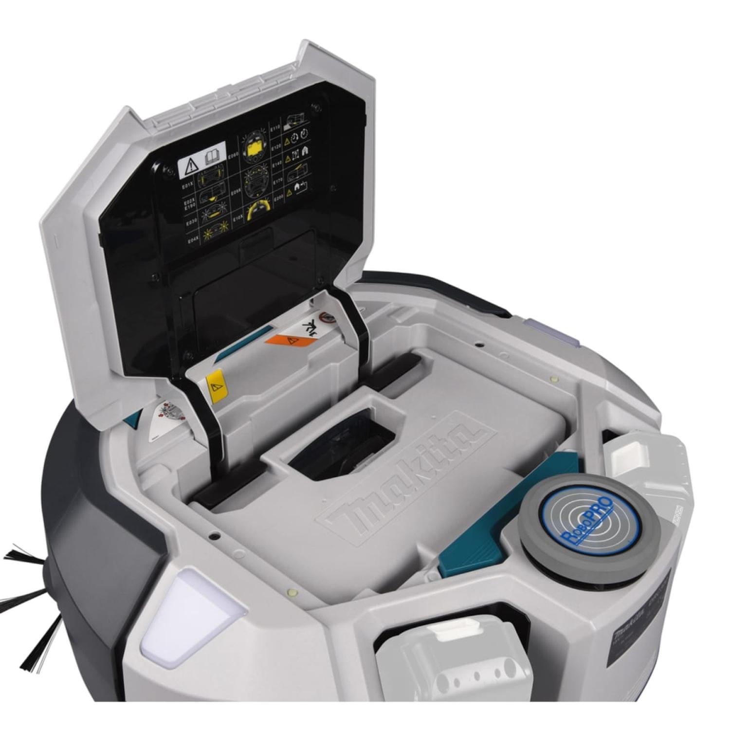ASPIRADORA ROBOT 18V LXT + CON SENSOR LIDAR 2 BATERIAS 6AH MAKITA - 6
