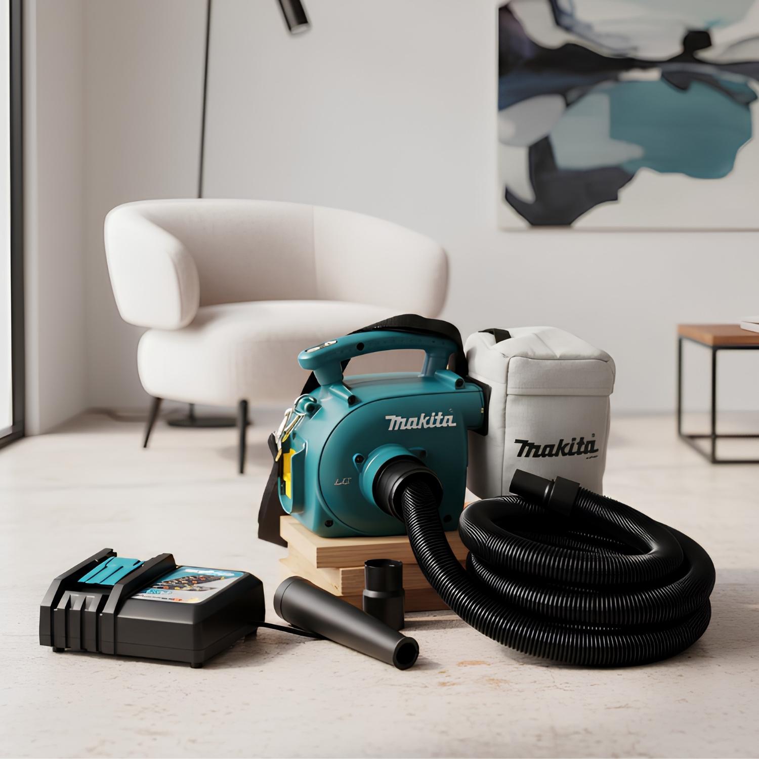ASPIRADORA SOPLADORA 18V LXT + BATERIA 3AH MAKITA - 2