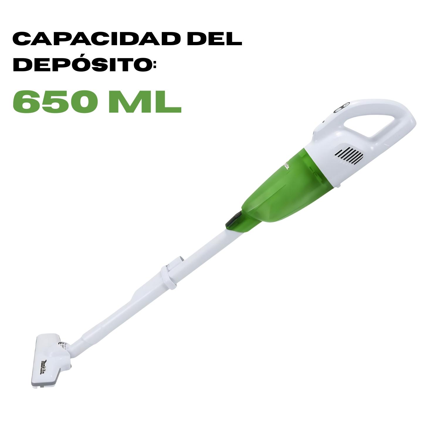 ASPIRADORA INALAMBRICA 12V VERDE MAKITA - 4