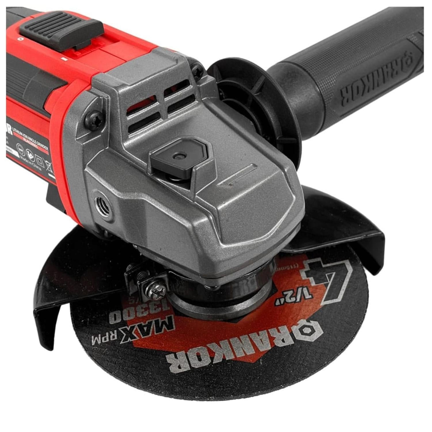AMOLADORA INALÁMBRICA 5? RANKOR 20V 2BAT 4AH BRUSHLESS - 2