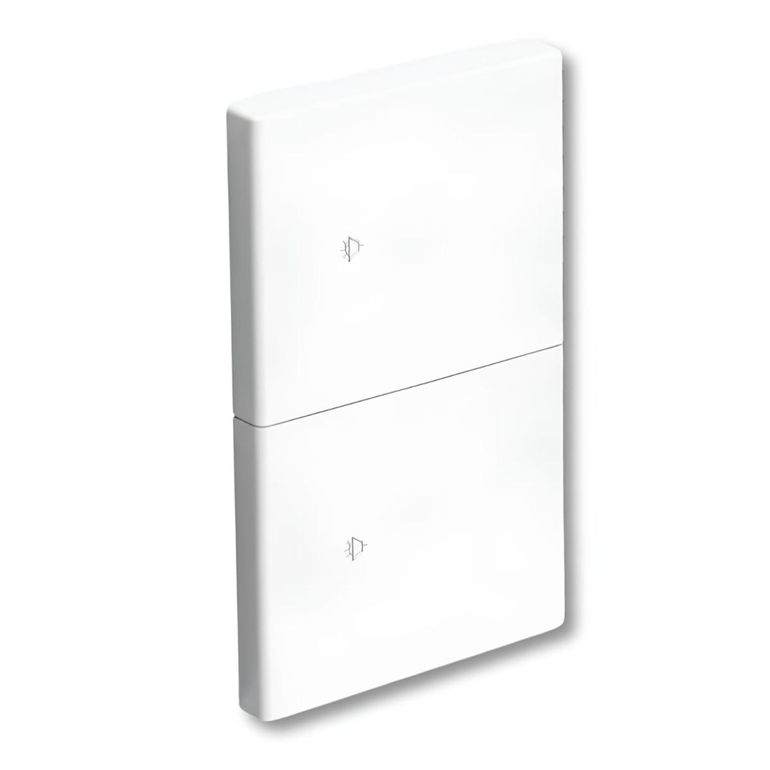 INTERRUPTOR DOBLE INTELIGENTE SMART WIFI COLOR BLANCO OPALUX - 1