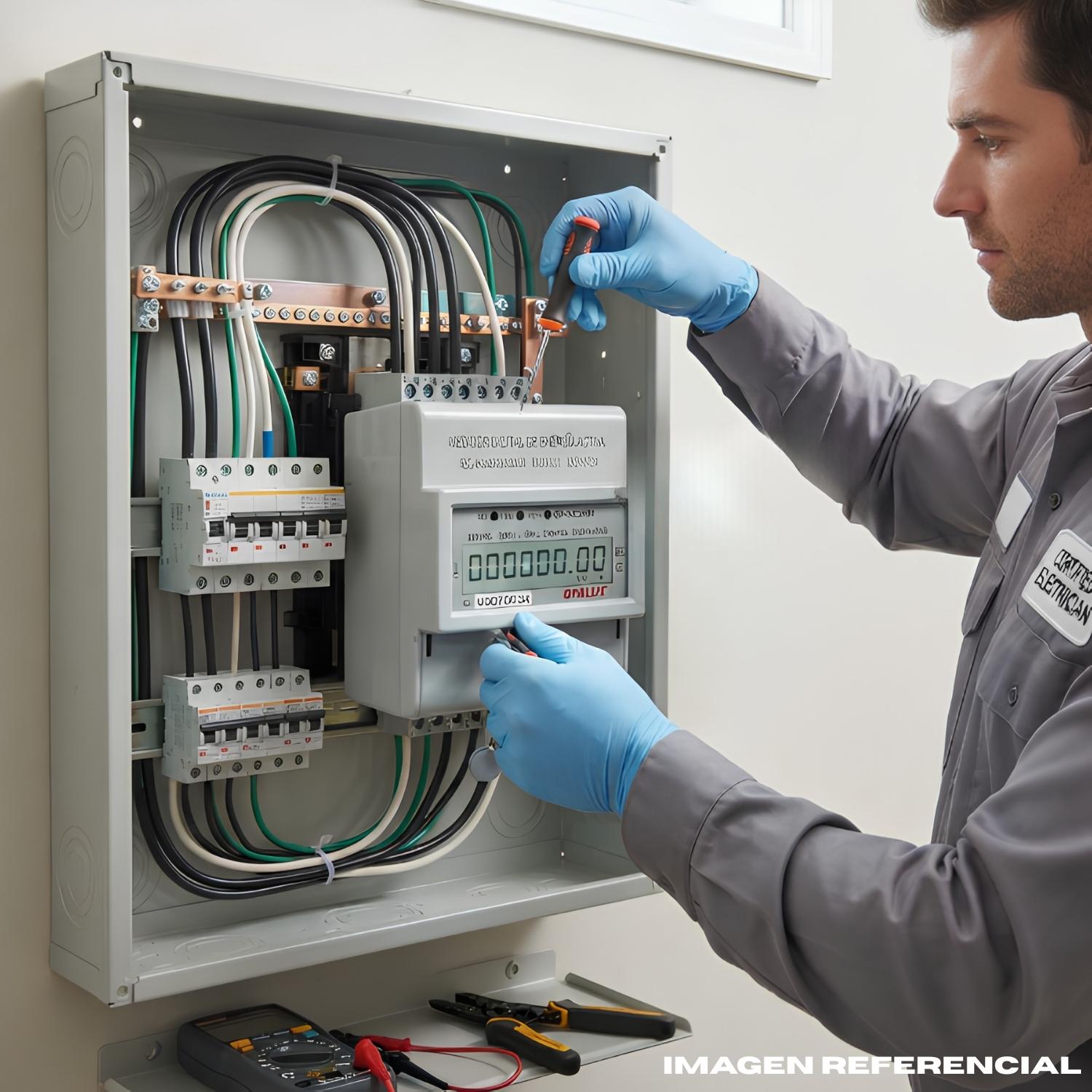MEDIDOR DE ENERGIA MONOFASICO DIGITAL OPALUX - 3