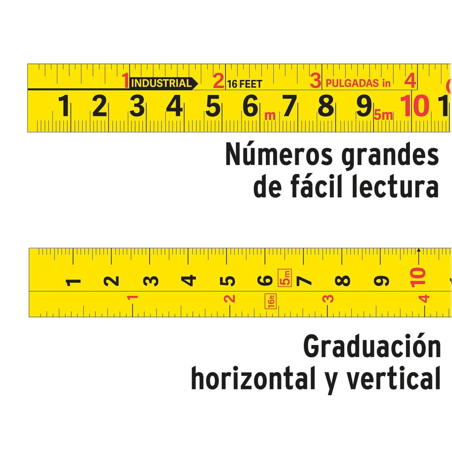 WINCHA GRIPPER 3 METROS PACK 6 UNIDADES TRUPER - 4