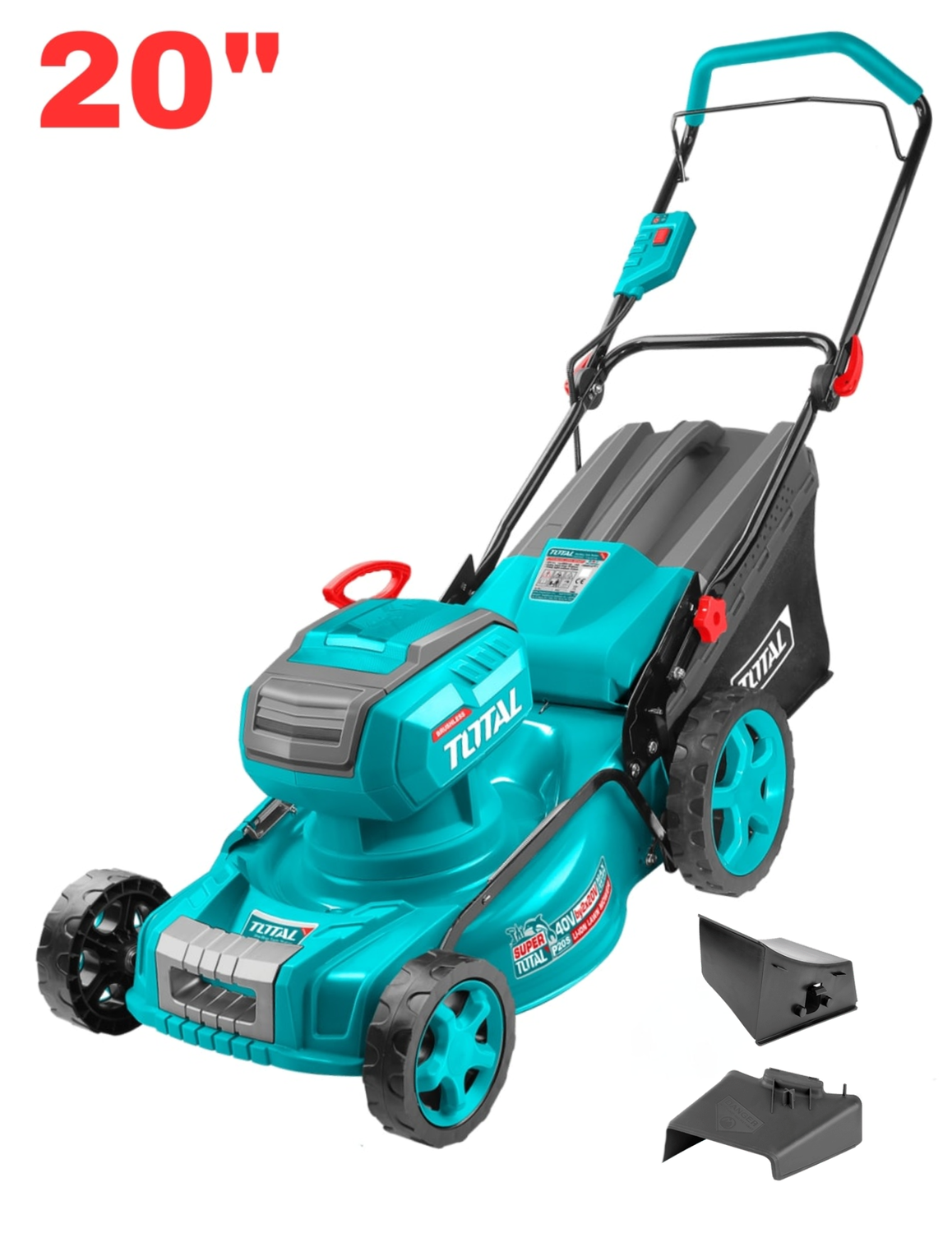 CORTADOR DE GRAS CÉSPED 20' INALÁMBRICO (EQUIPO SOLO) 40V TOTAL - 4