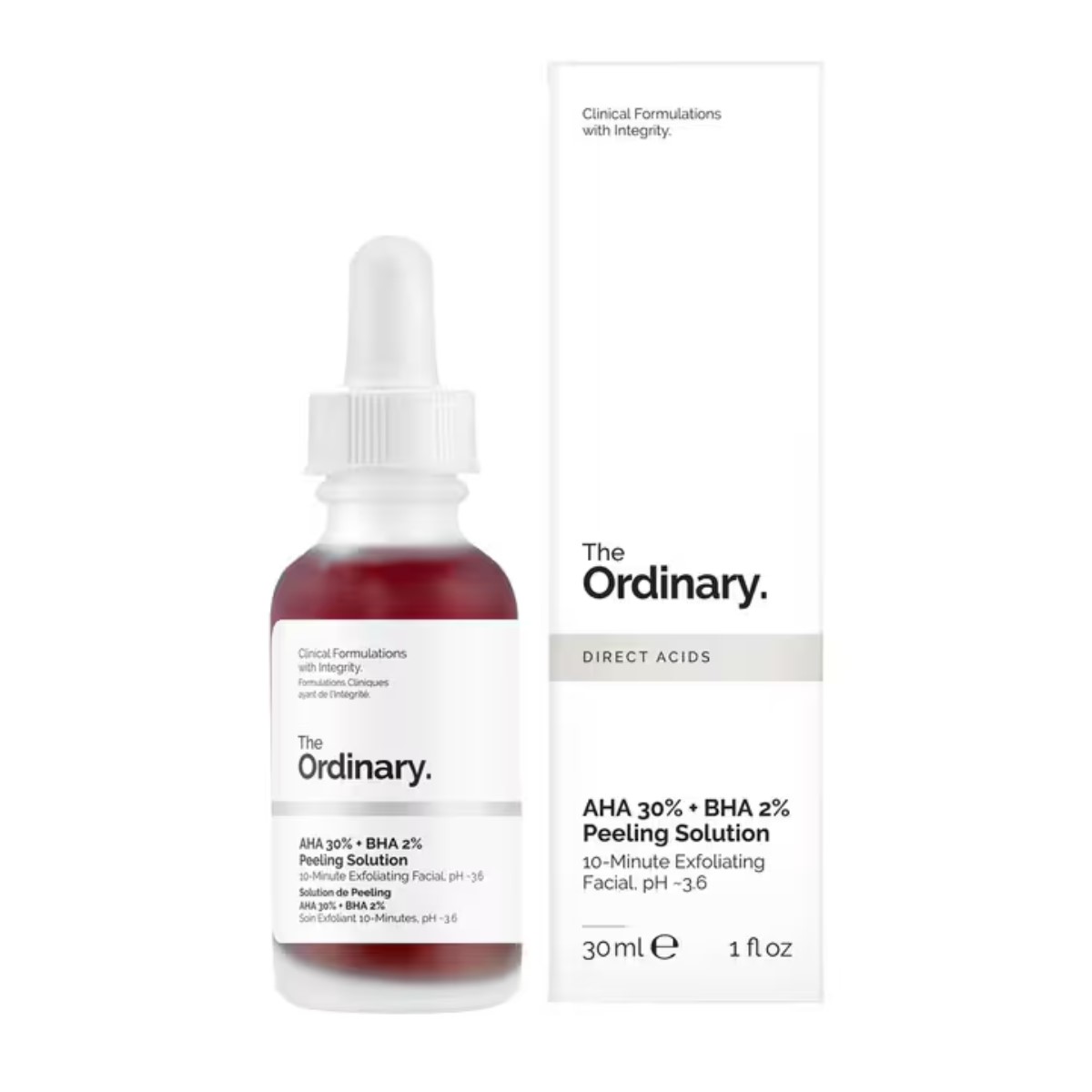 THE ORDINARY AHA 30% + BHA 2% PEELING SOLUTION 30 ML - 1