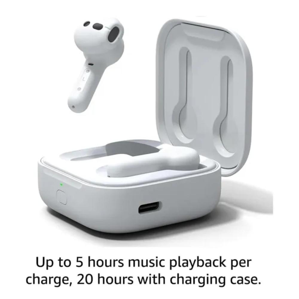 AUDÍFONOS INALAMBRICOS IN EAR AMAZON ECHO BUDS MODELO 2023 20HRS - BLANCO - 2
