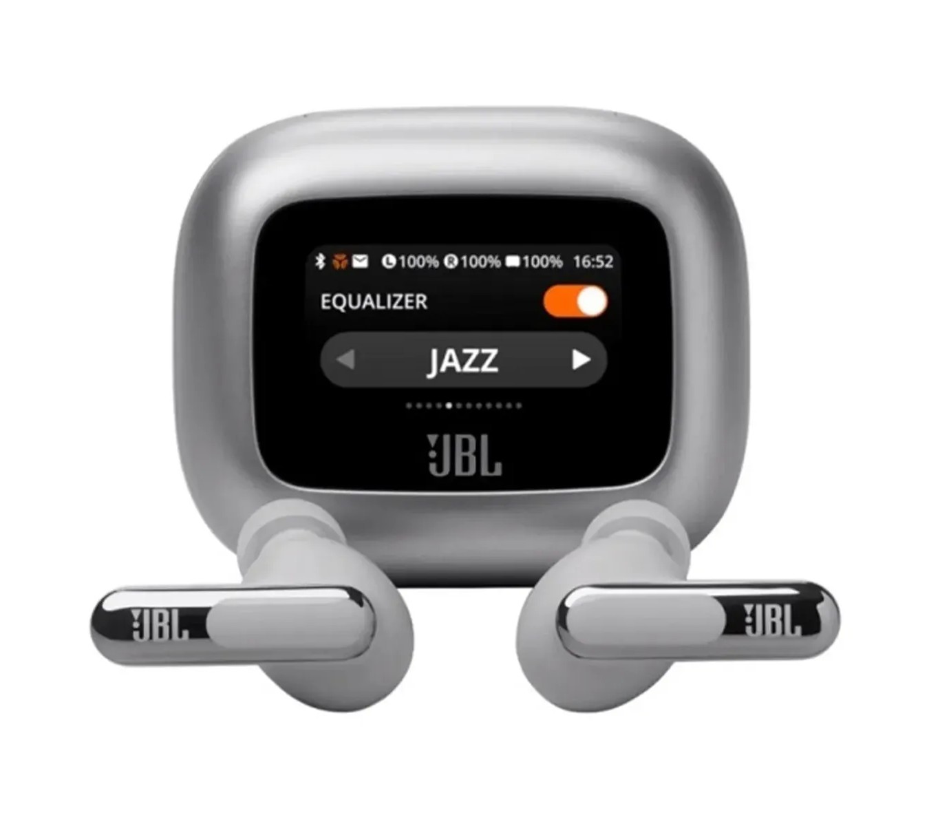 AUDIFONOS JBL LIVE BEAM 3 BLUETOOTH IN EAR PLATEADO CANCELACIÓN RUIDO 48 HORAS - 4