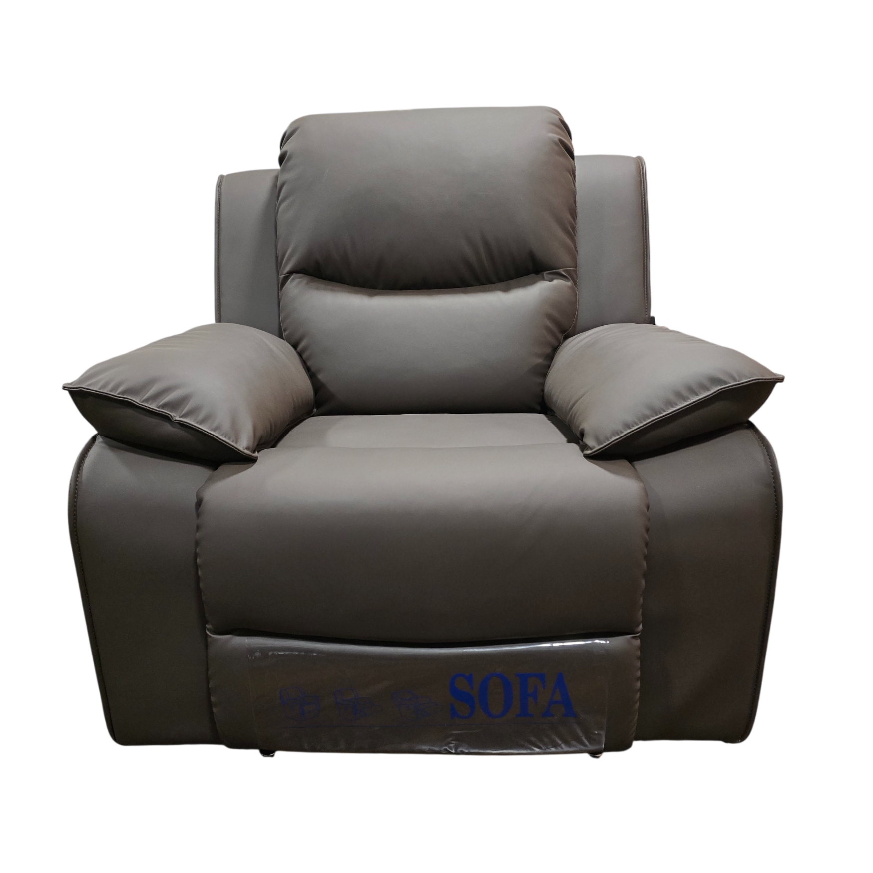 SILLON BERGER RECLINABLE CON ELEVADOR ELECTRICO Y MASAJEADOR - MARRON - 2