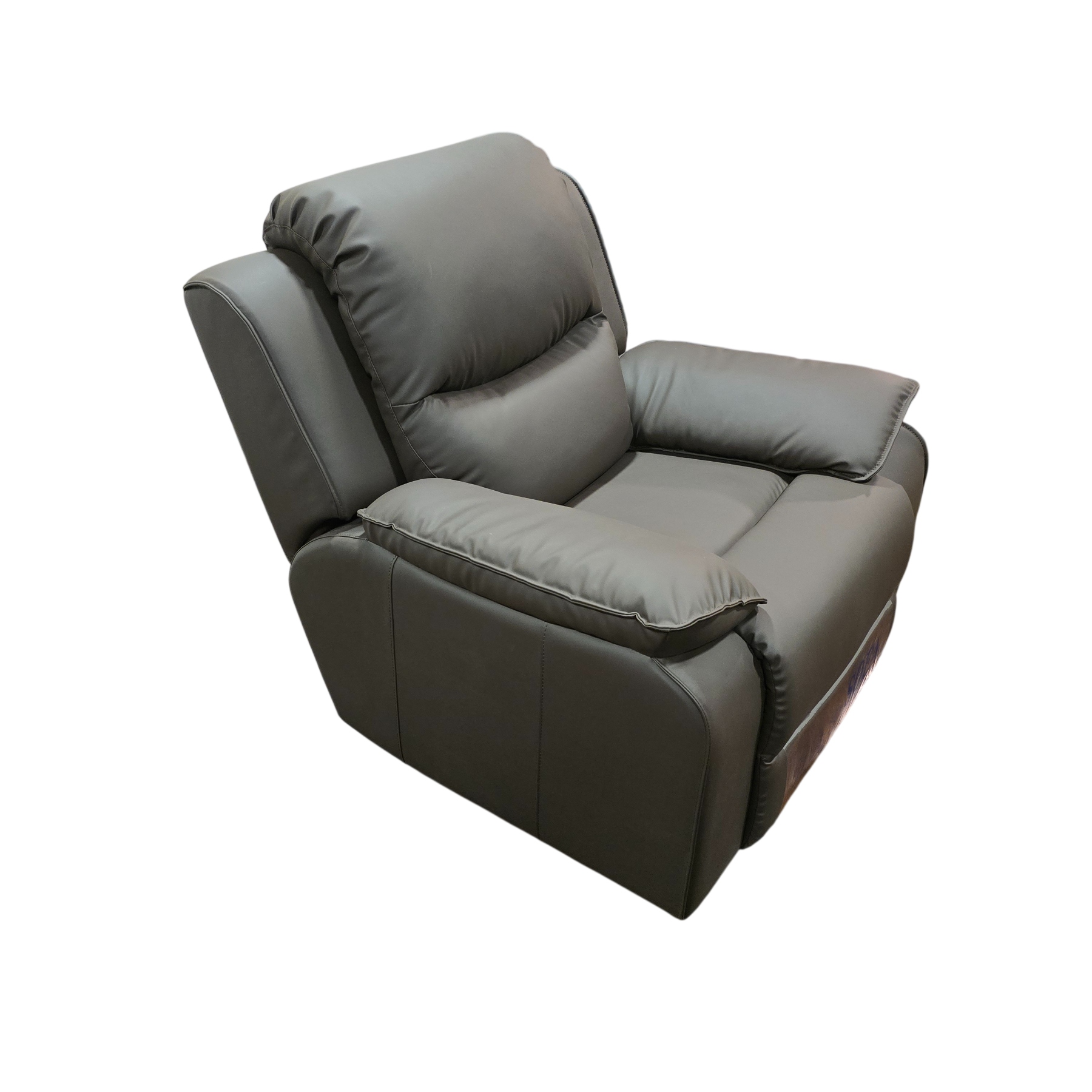 SILLON BERGER RECLINABLE CON ELEVADOR ELECTRICO Y MASAJEADOR - MARRON - 4