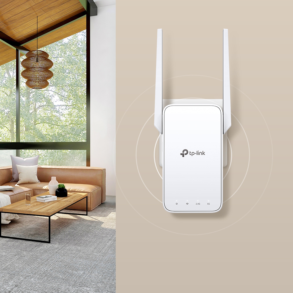 EXTENSOR TP-LINK RE315 MESH DOBLE BANDA 5 GHZ 2,4 GHZ AC1200 - 3