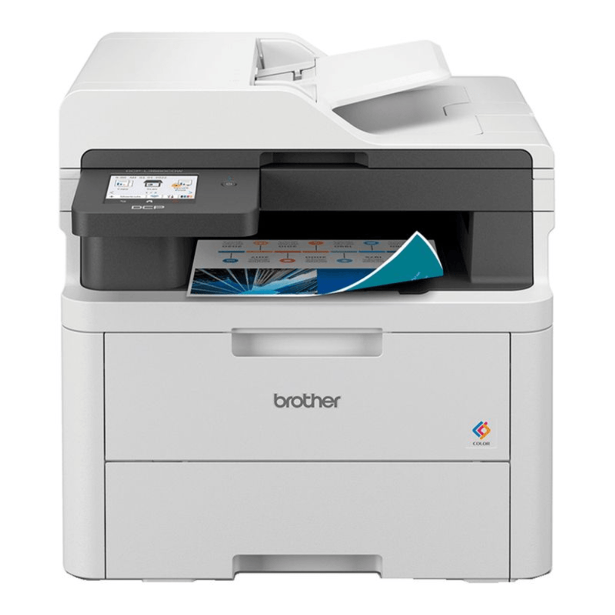 IMPRESORA BROTHER DCP-L3560CDW MULTIFUNCIONAL LASER COLOR WIFI - 1